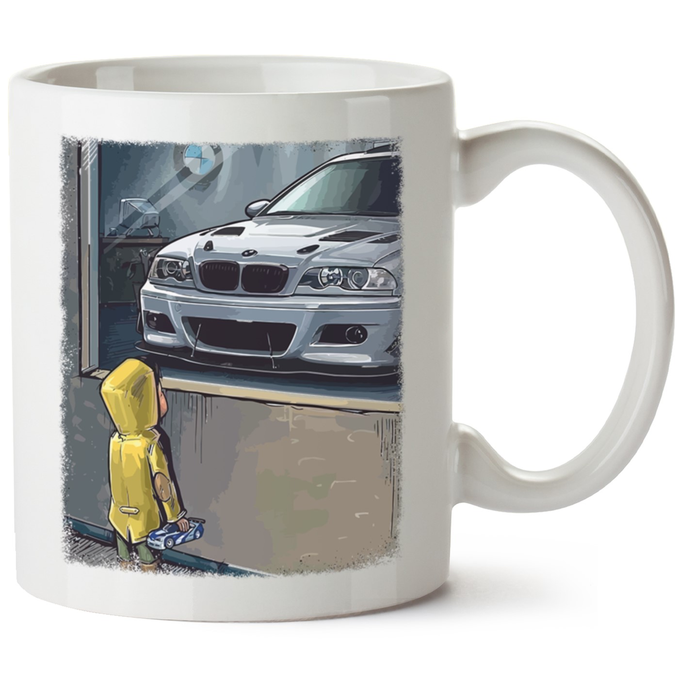 Bmw E46 Baskılı Porselen Kupa Bardak