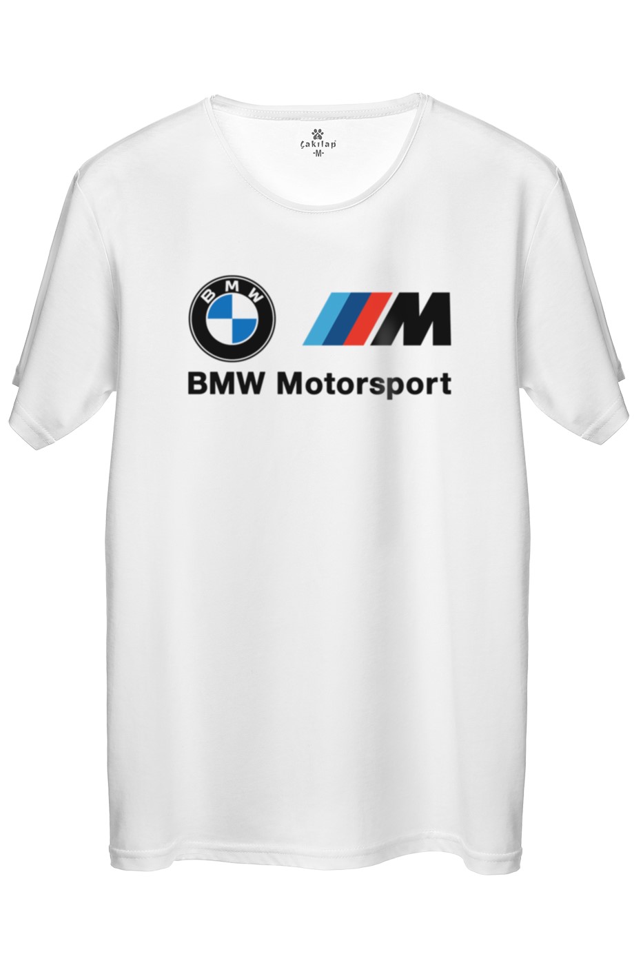 Bmw M Logo Baskılı Regular Tişört