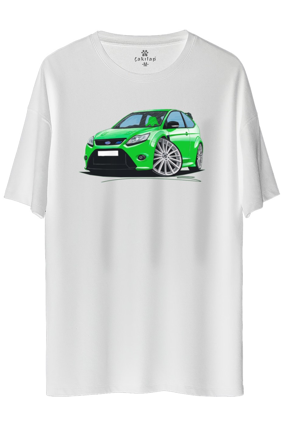 Ford Focus Mk2 Baskılı Oversize Tişört