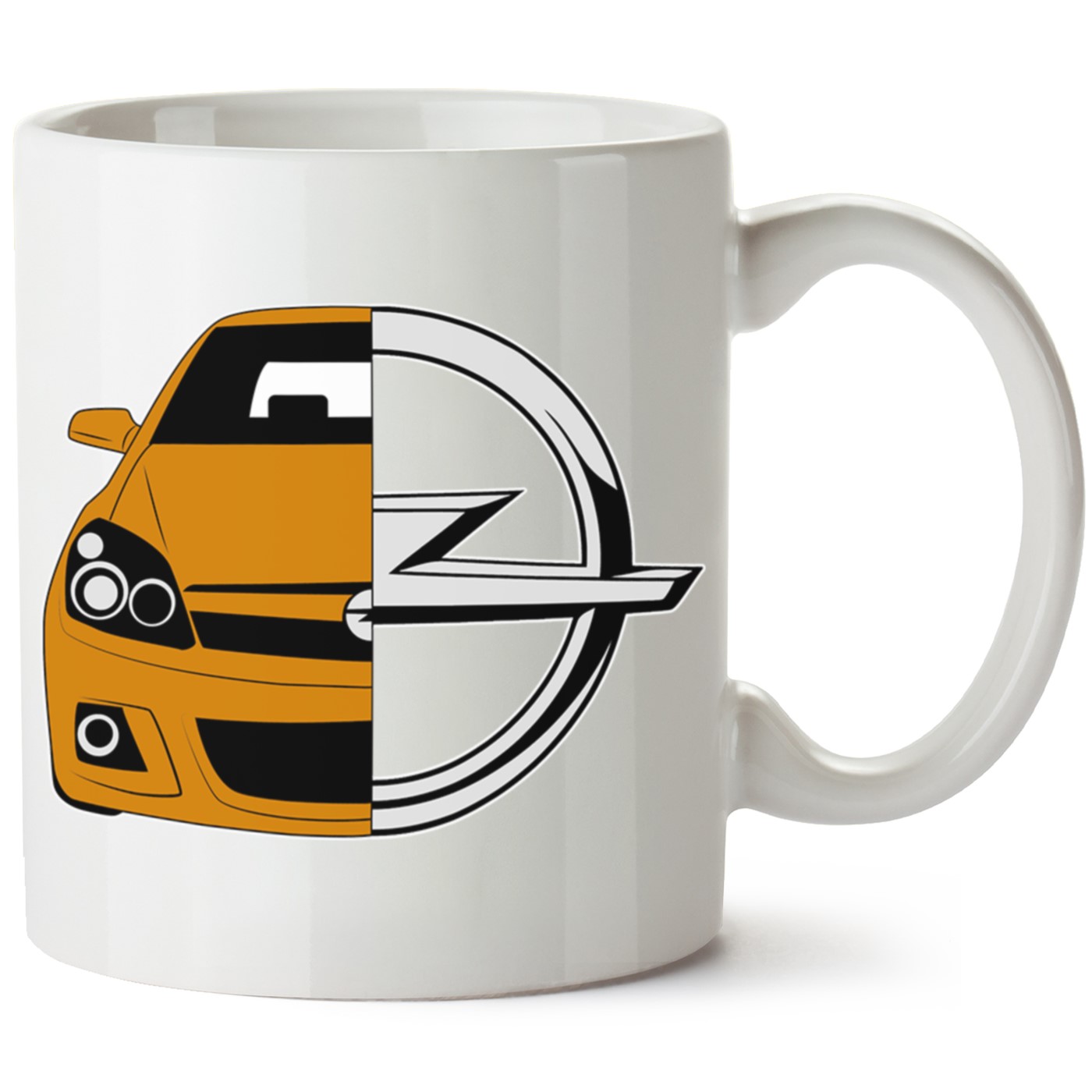 Opel Astra H Baskılı Porselen Kupa Bardak