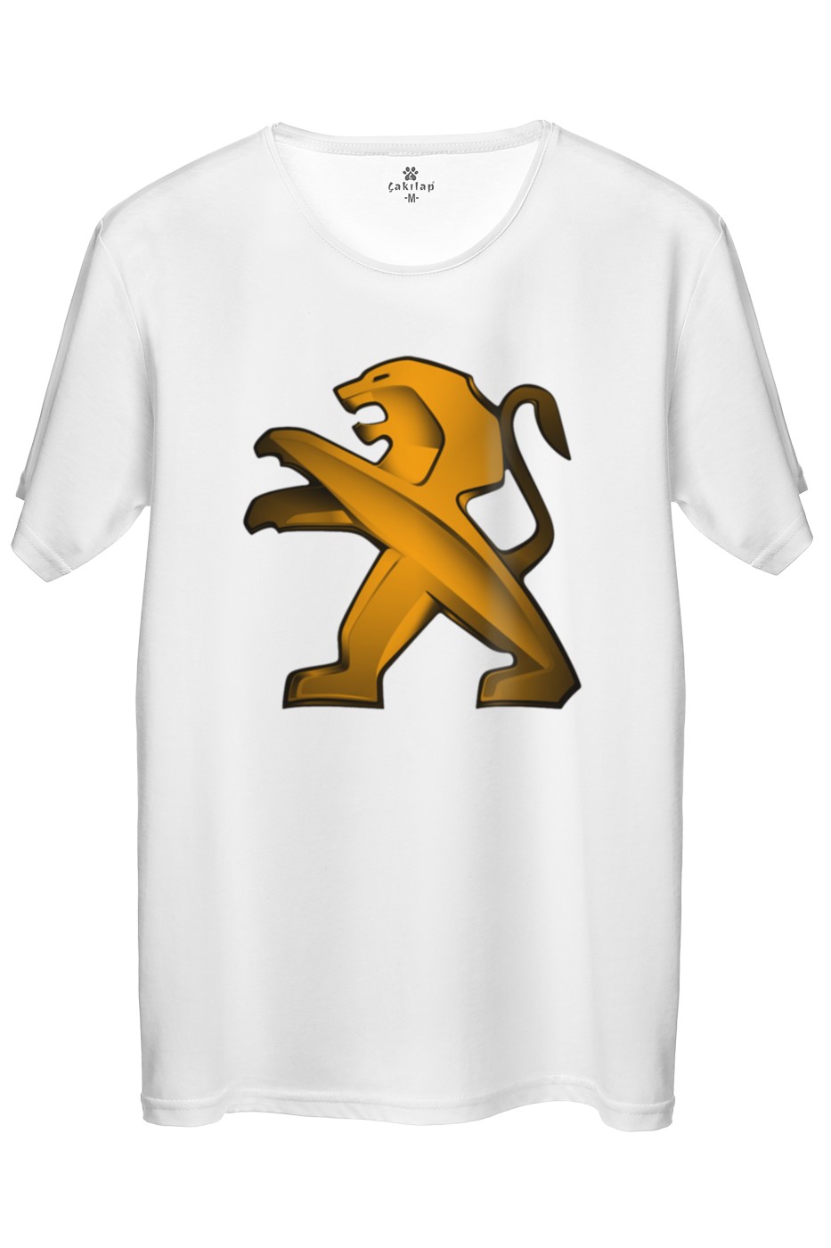 Peugeot Logo Baskılı Regular Tişört