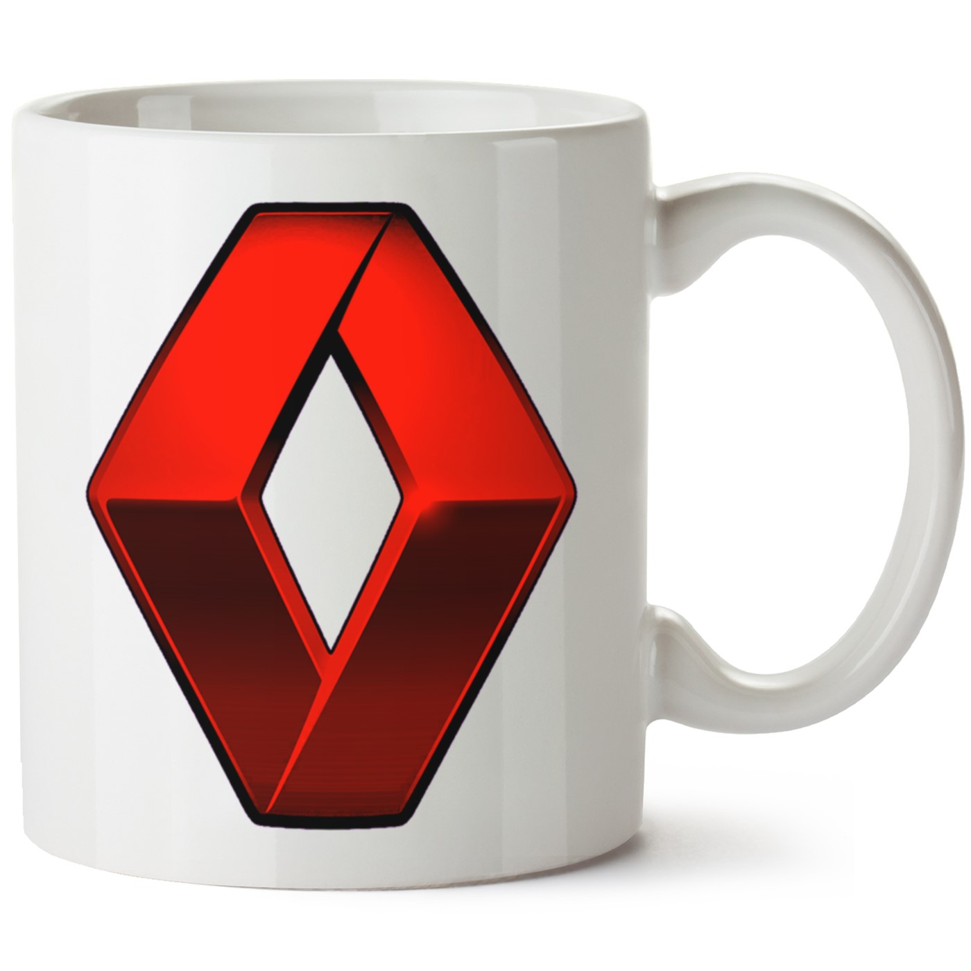 Renault Logo Baskılı Porselen Kupa Bardak