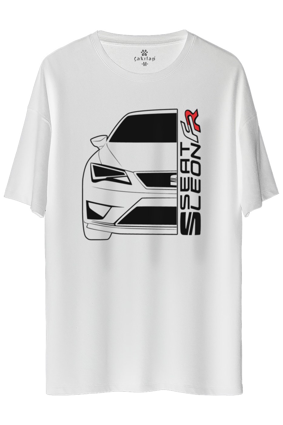 Seat Leon Mk3 Baskılı Oversize Tişört