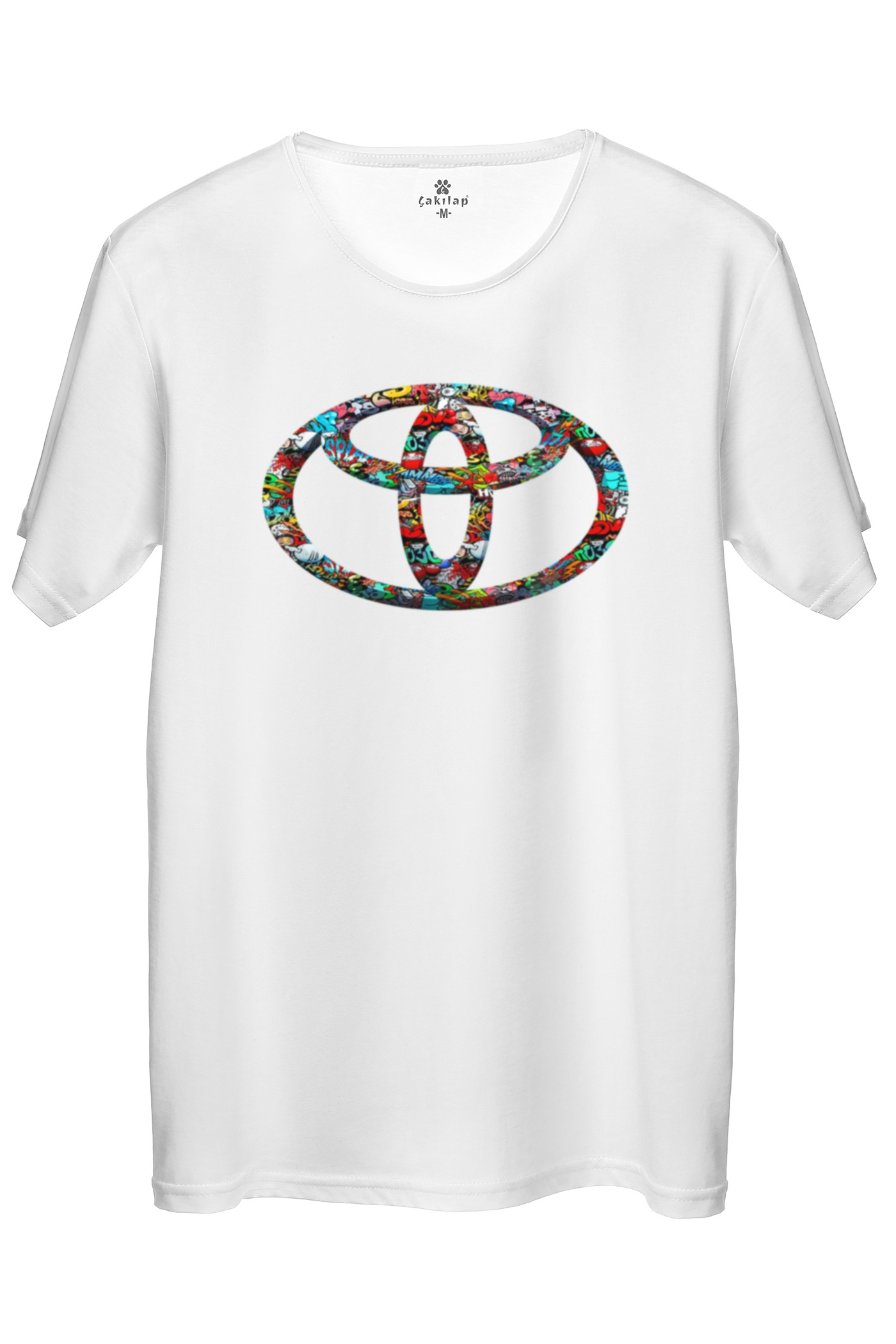 Toyota Logo Baskılı Regular Tişört