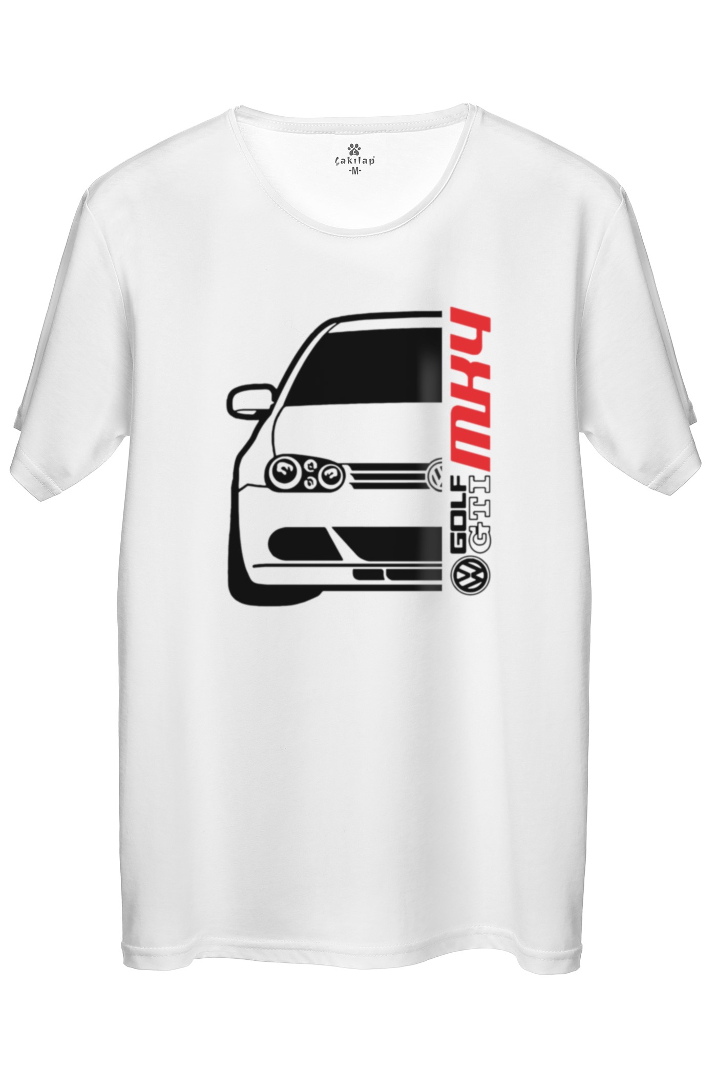 Vw Golf 4 Baskılı Regular Tişört