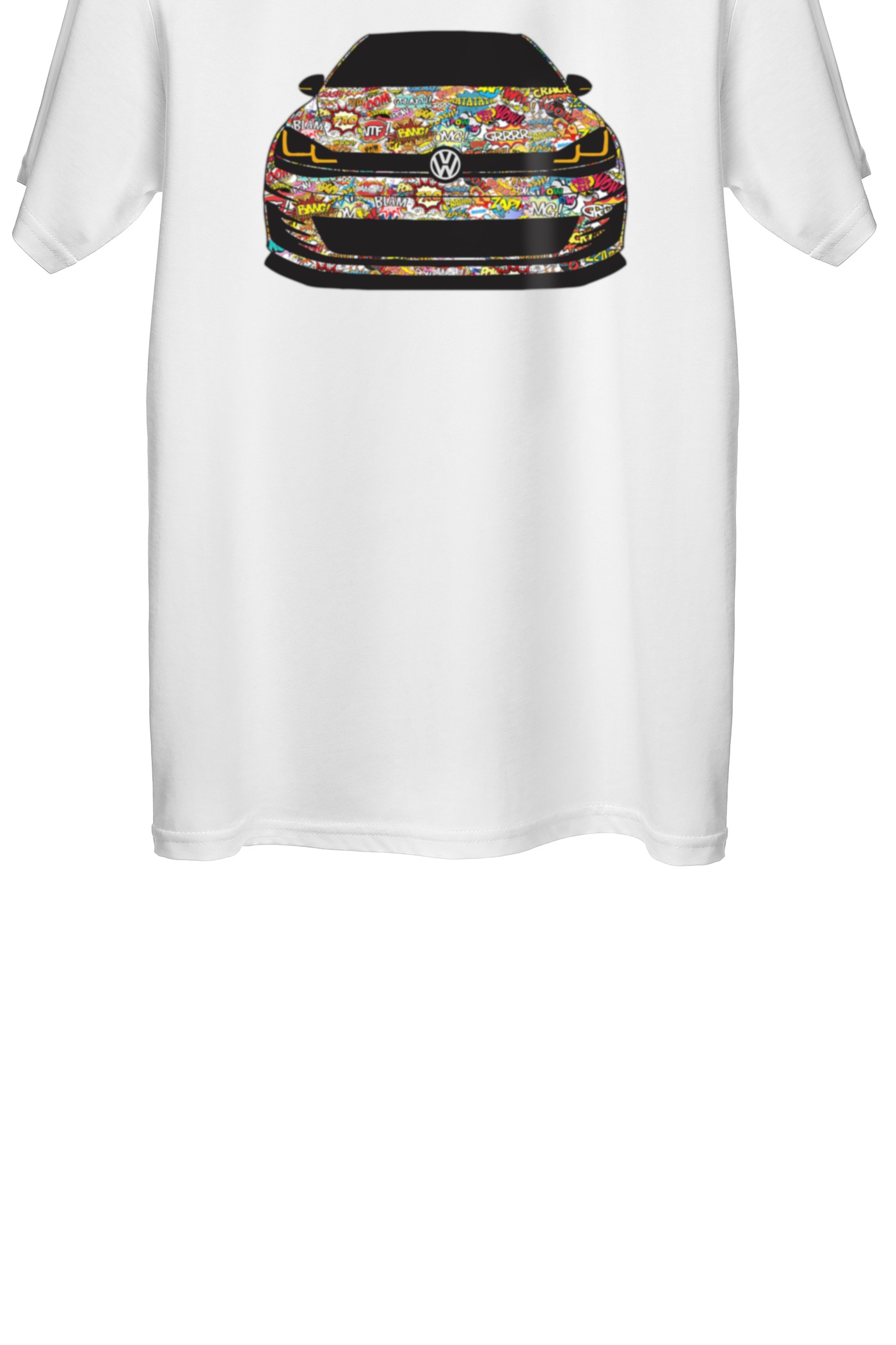 Vw Golf 7 Baskılı Regular Tişört