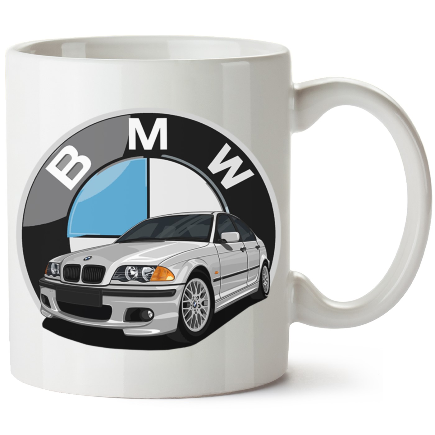 Bmw E46 Baskılı Porselen Kupa Bardak