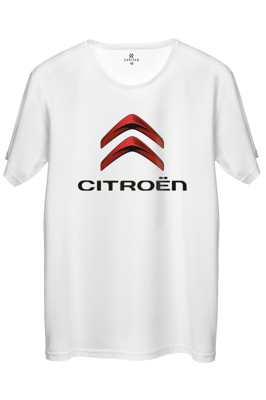 Citroen Logo Baskılı Regular Tişört