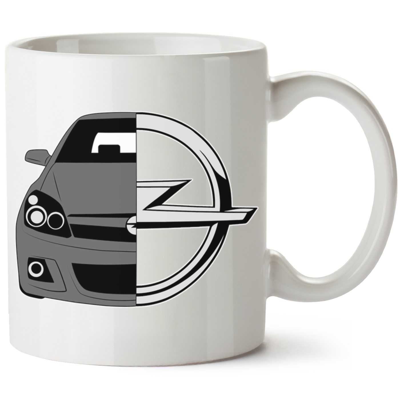 Opel Astra H Baskılı Porselen Kupa Bardak