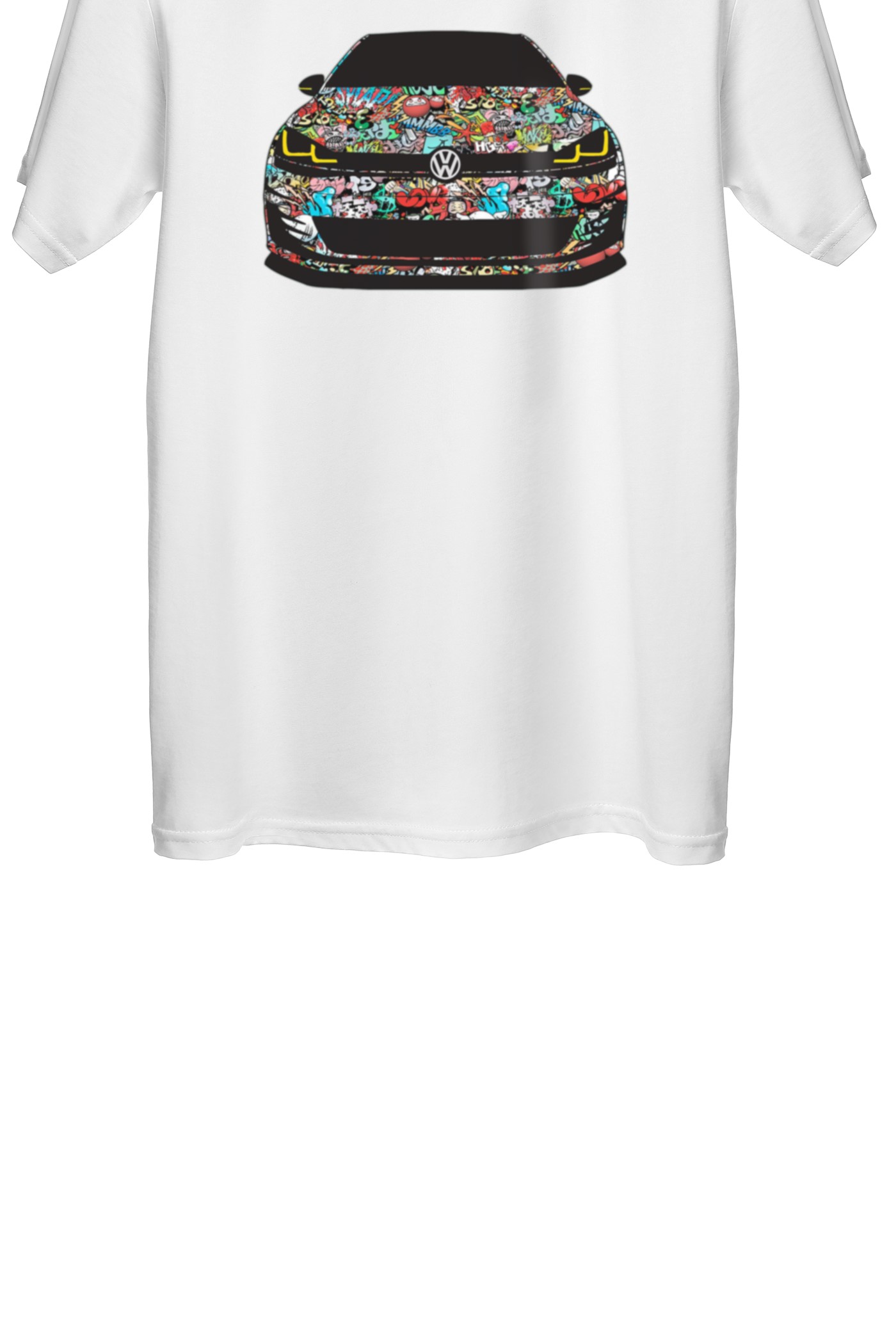 Vw Golf 7 Baskılı Regular Tişört