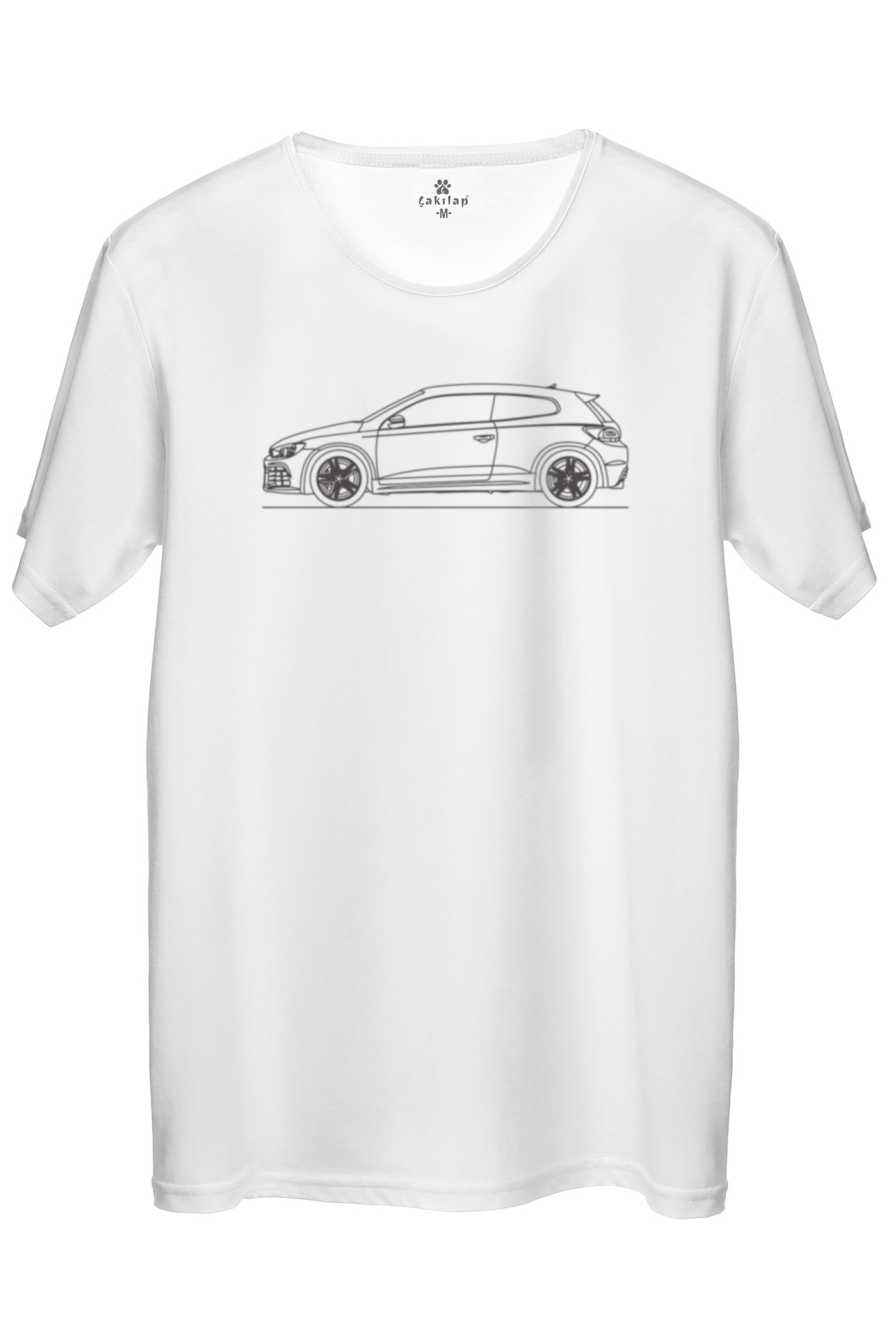 Vw Scirocco Baskılı Regular Tişört