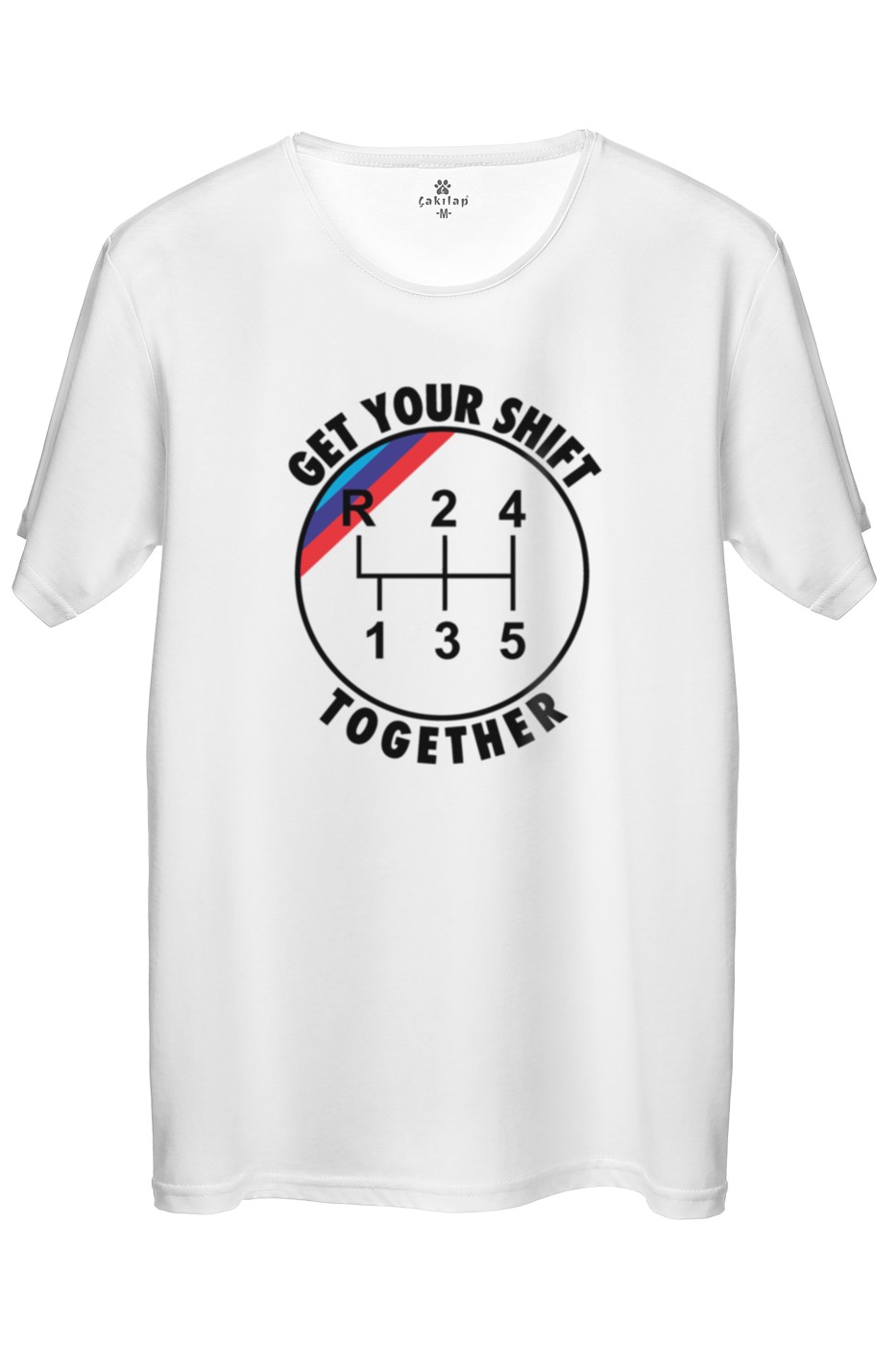 Bmw M Logo Baskılı Regular Tişört