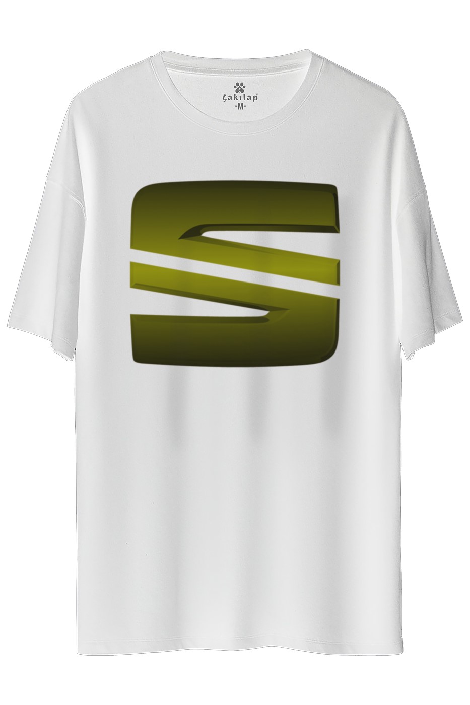 Seat Logo Baskılı Oversize Tişört