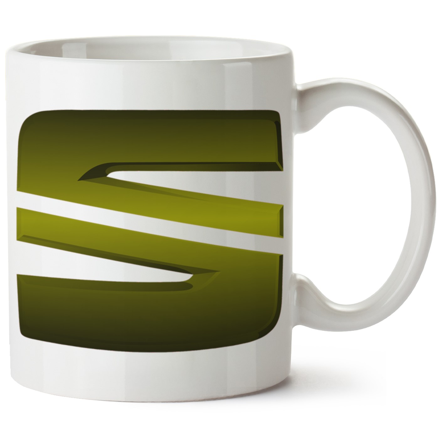 Seat Logo Baskılı Porselen Kupa Bardak