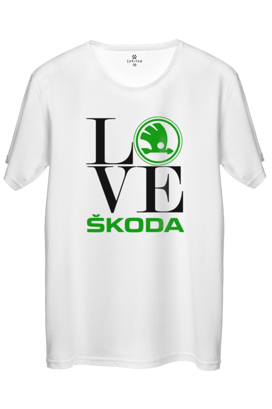 Skoda Logo Baskılı Regular Tişört