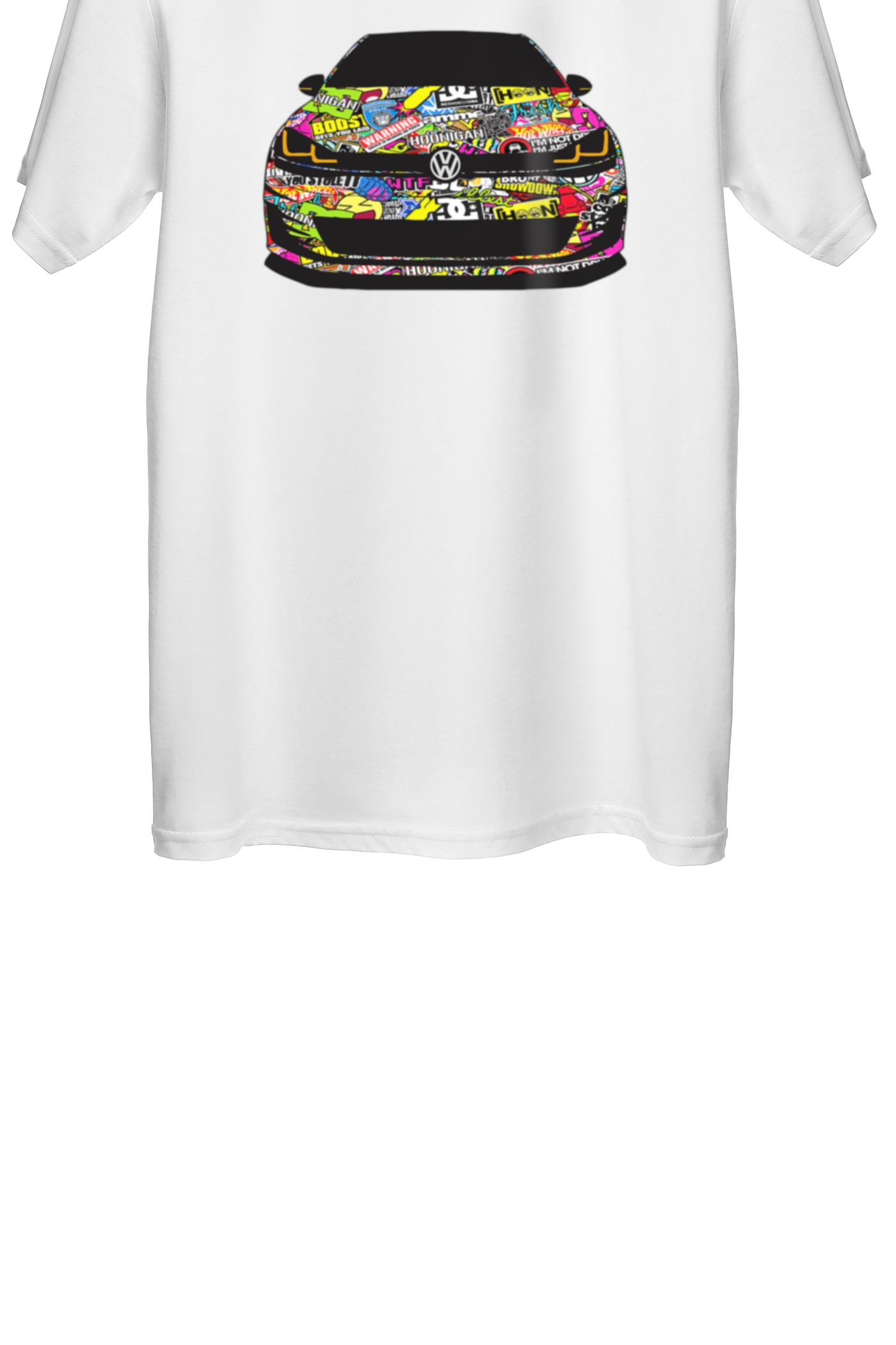 Vw Golf 7 Baskılı Regular Tişört