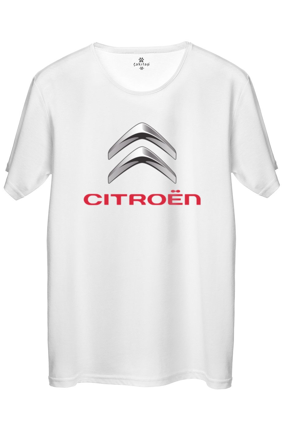 Citroen Logo Baskılı Regular Tişört
