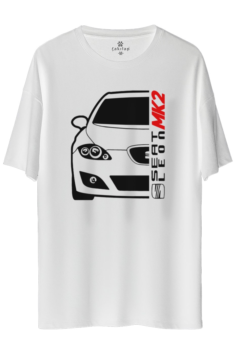 Seat Leon Mk2 Baskılı Oversize Tişört