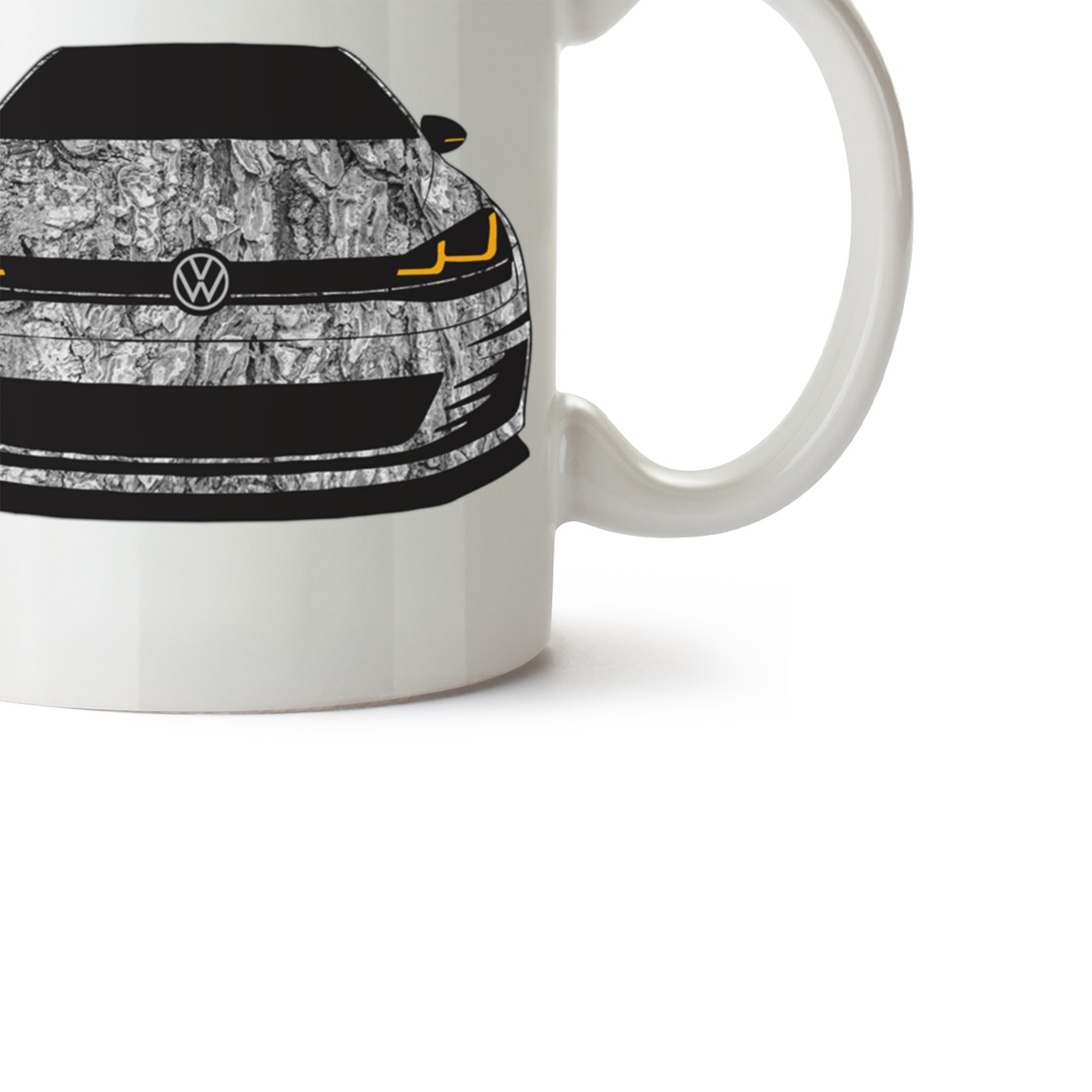 Vw Golf 7 Baskılı Porselen Kupa Bardak