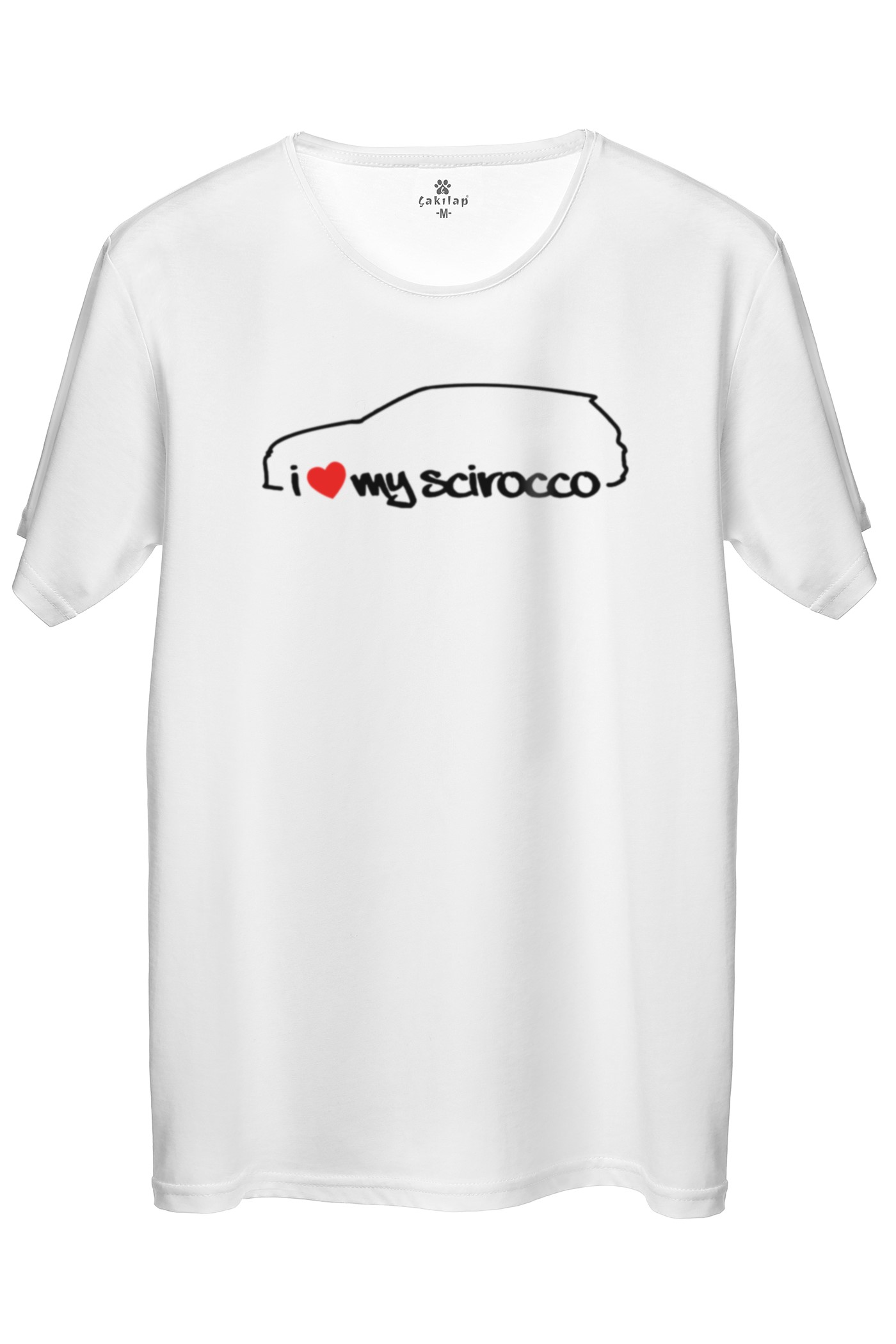 Vw Scirocco Baskılı Regular Tişört