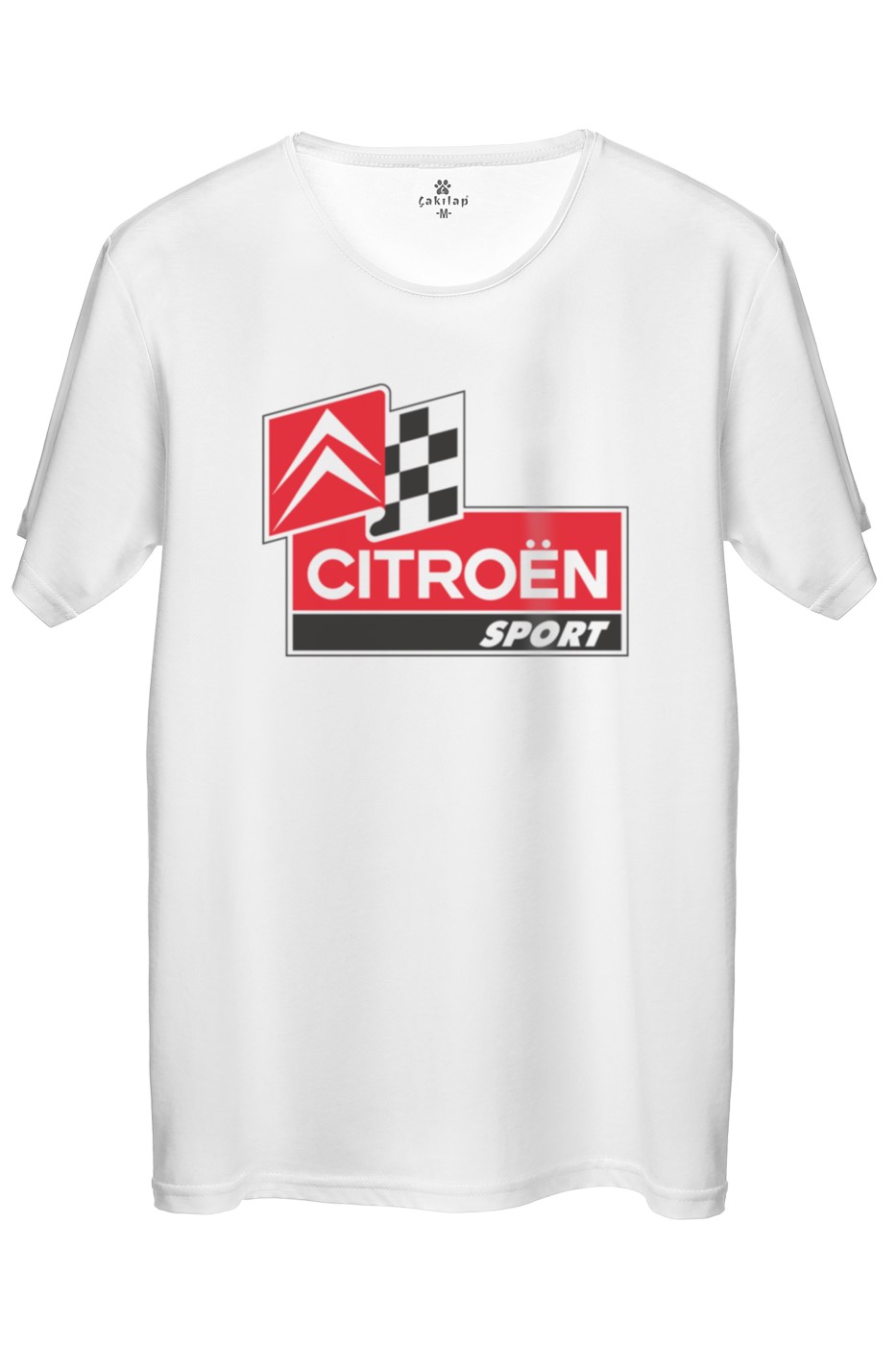 Citroen Logo Baskılı Regular Tişört