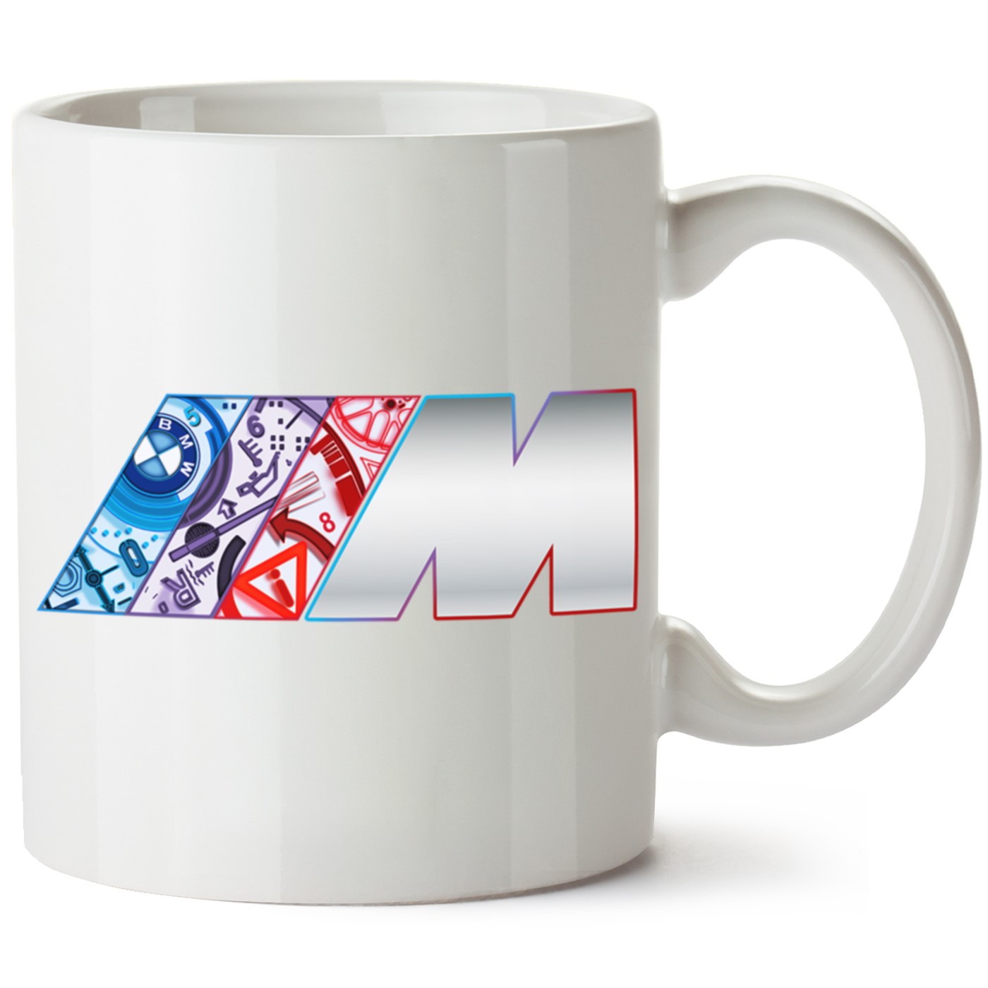 Bmw M Logo Baskılı Porselen Kupa Bardak