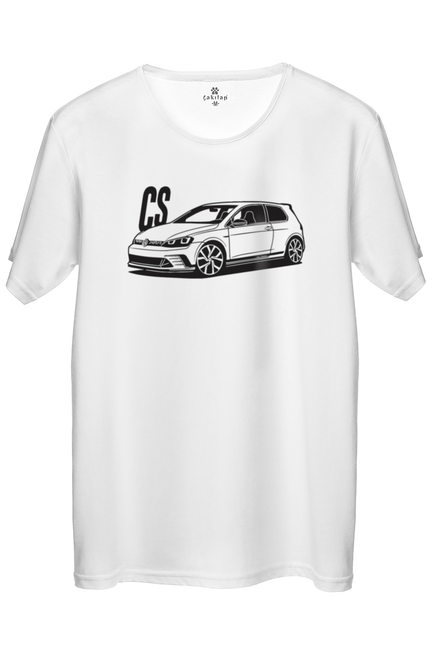 Vw Golf 7 Baskılı Regular Tişört