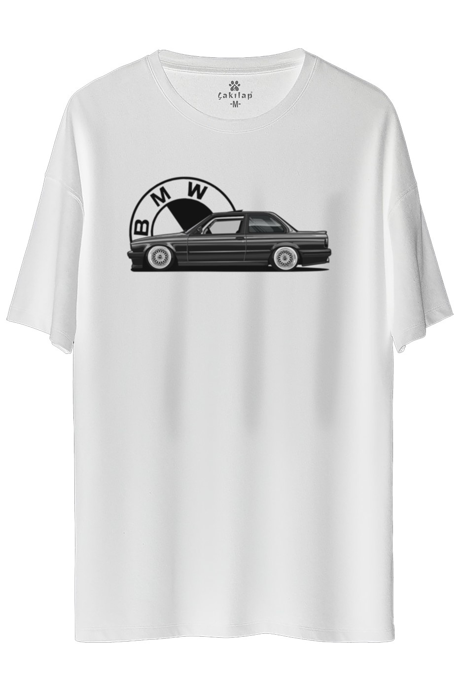 Bmw E30 Baskılı Oversize Tişört