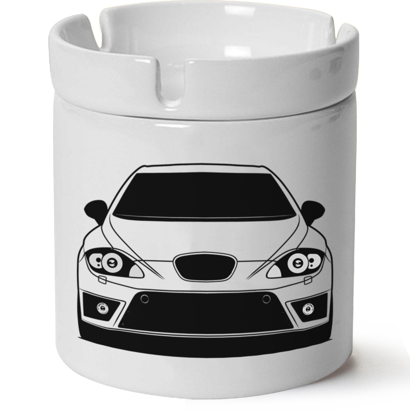 Seat Leon Mk2 Baskılı Porselen At Söndür Küllük