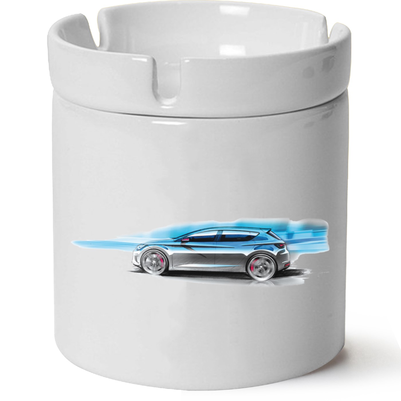 Seat Leon Mk3 Baskılı Porselen At Söndür Küllük