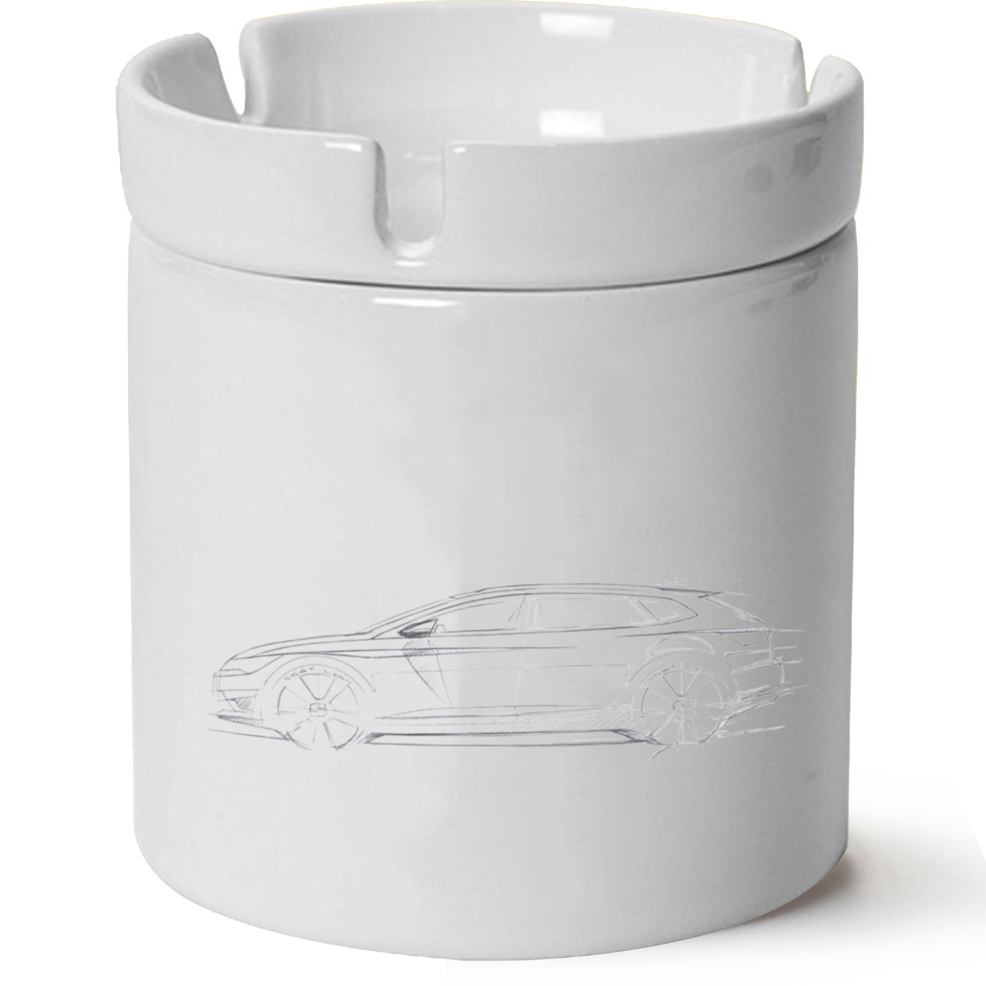 Seat Leon Mk3 Baskılı Porselen At Söndür Küllük