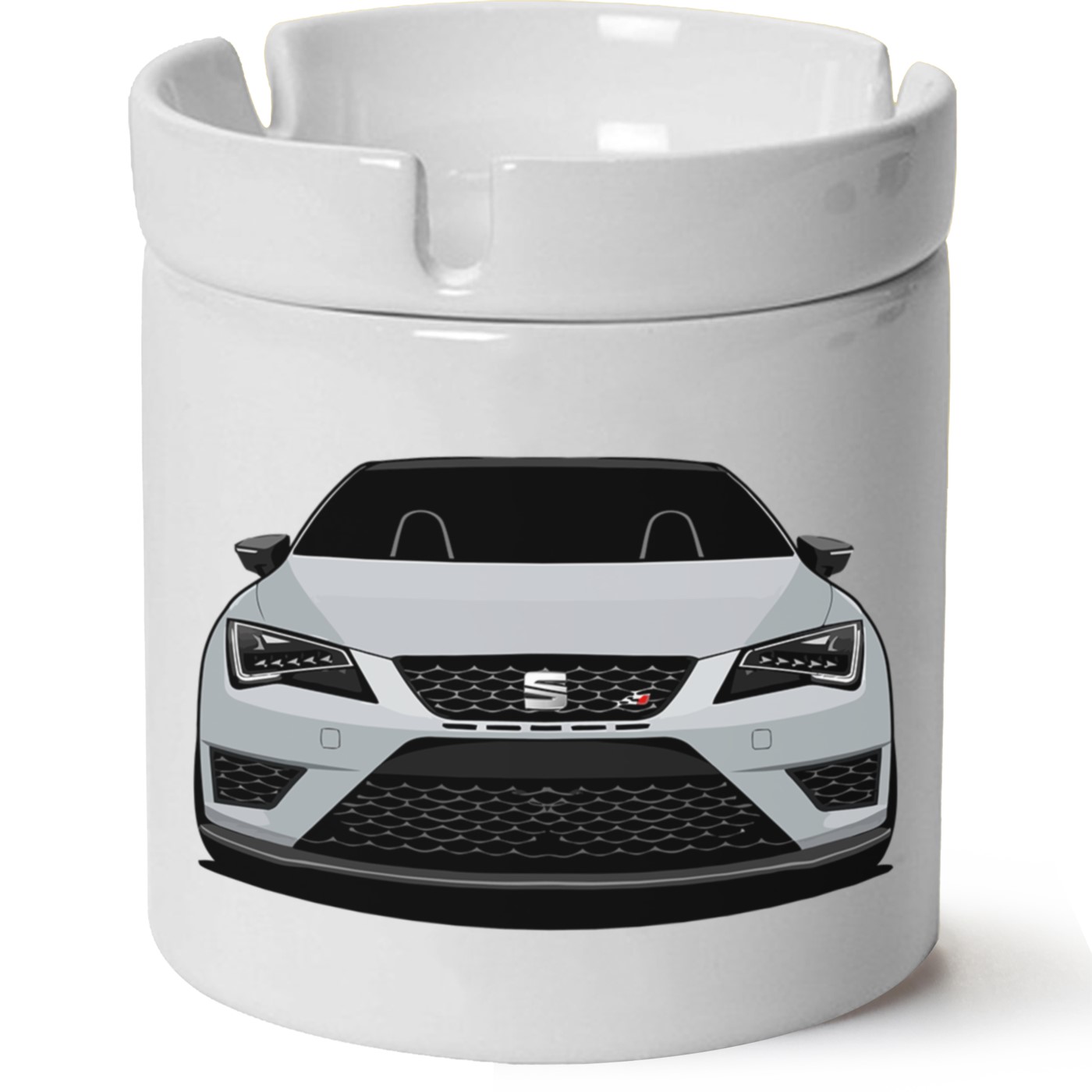 Seat Leon Mk3 Baskılı Porselen At Söndür Küllük