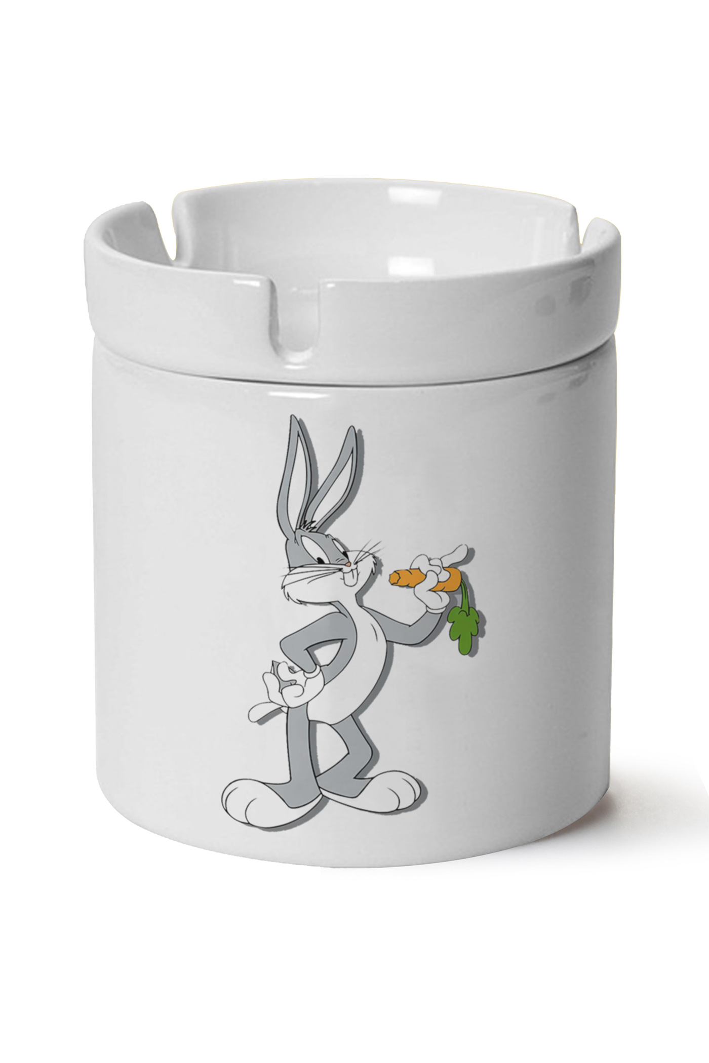 Bugs Bunny Baskılı Porselen At Söndür Küllük