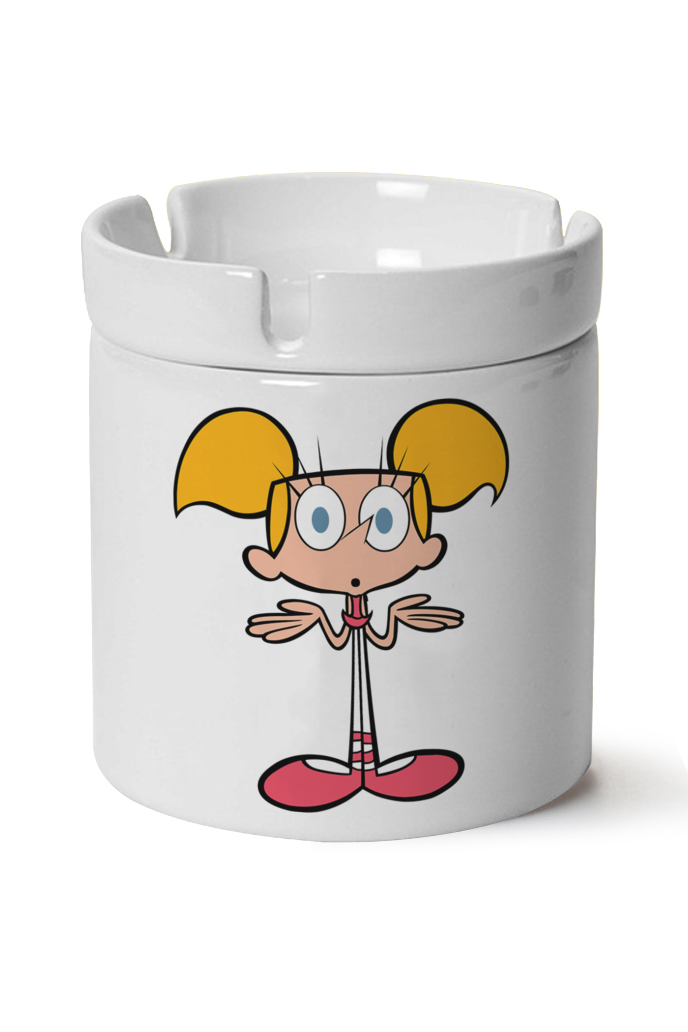 Deedee Baskılı Porselen At Söndür Küllük