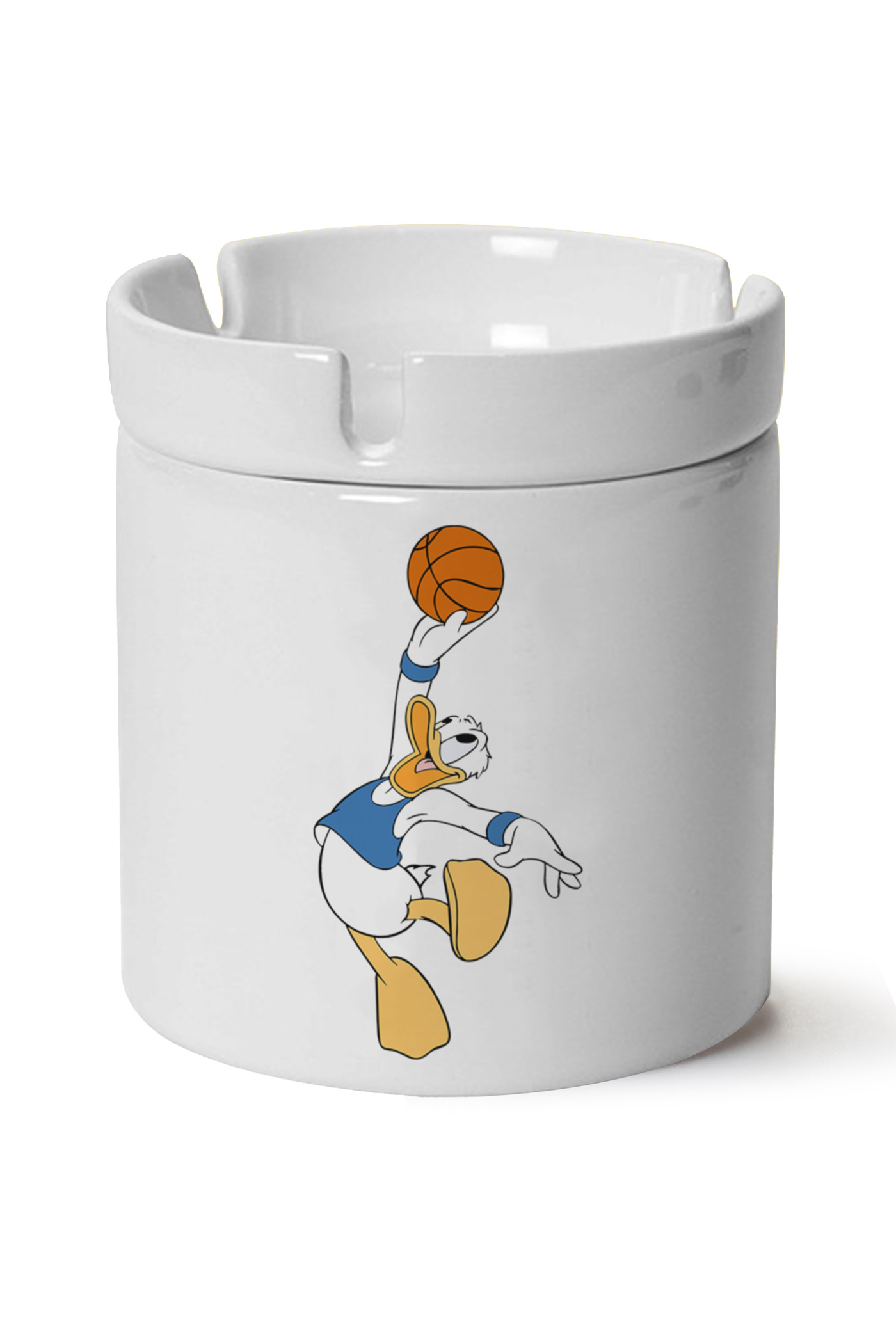 Donald Duck Baskılı Porselen At Söndür Küllük