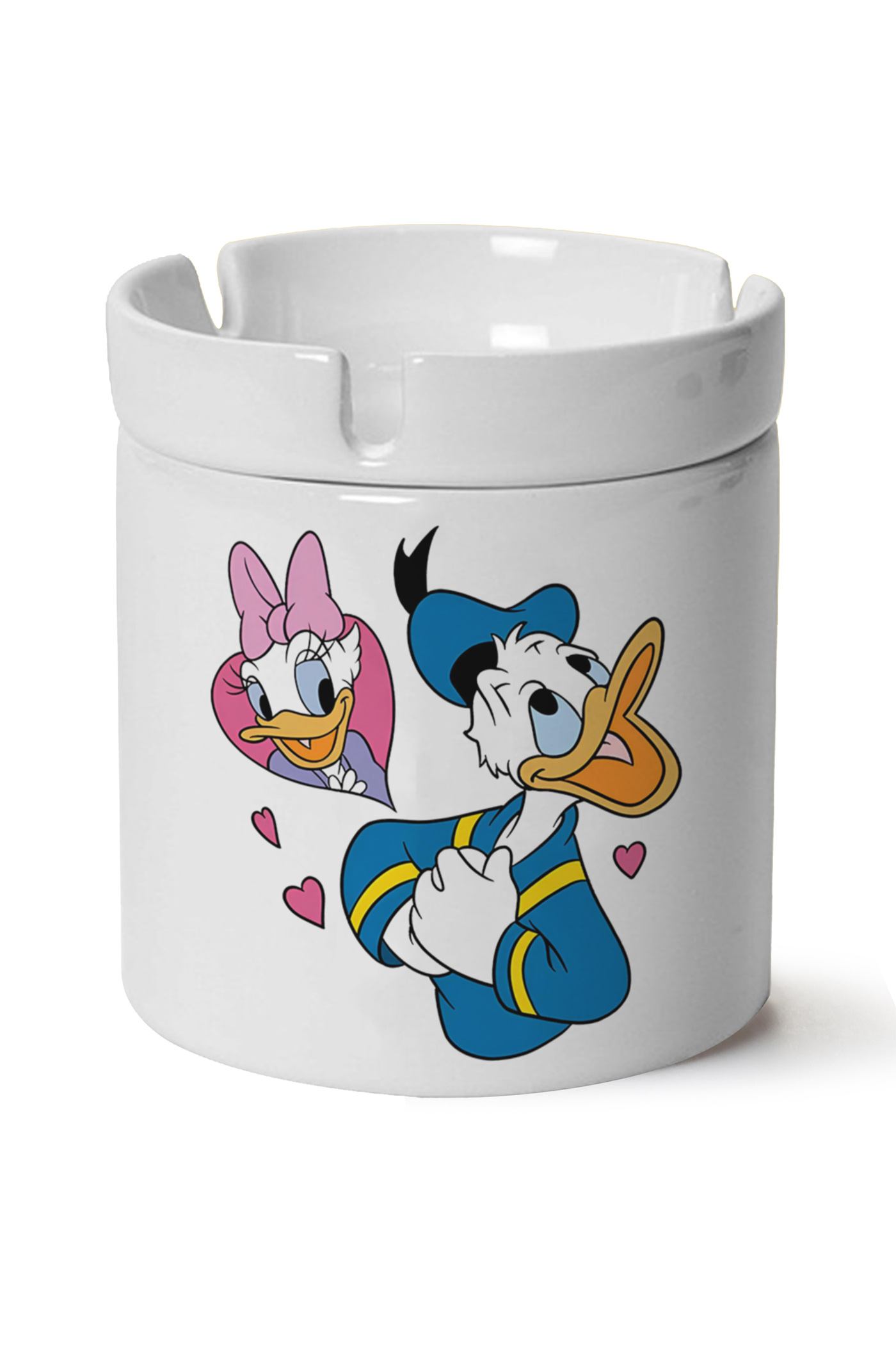 Donald Duck Baskılı Porselen At Söndür Küllük