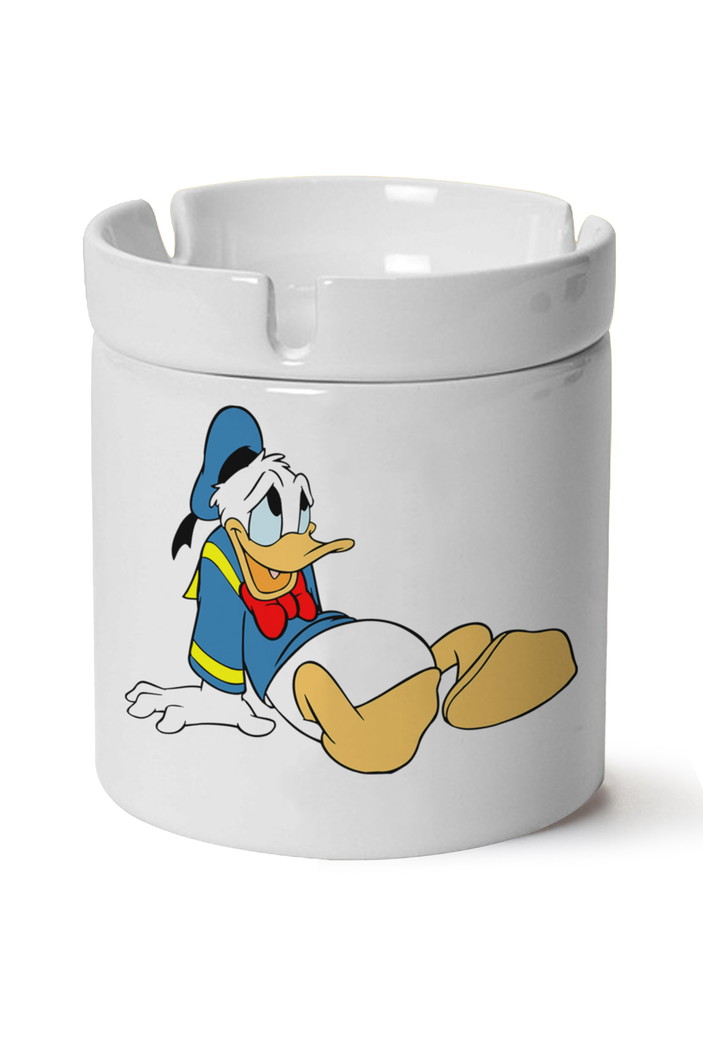Donald Duck Baskılı Porselen At Söndür Küllük