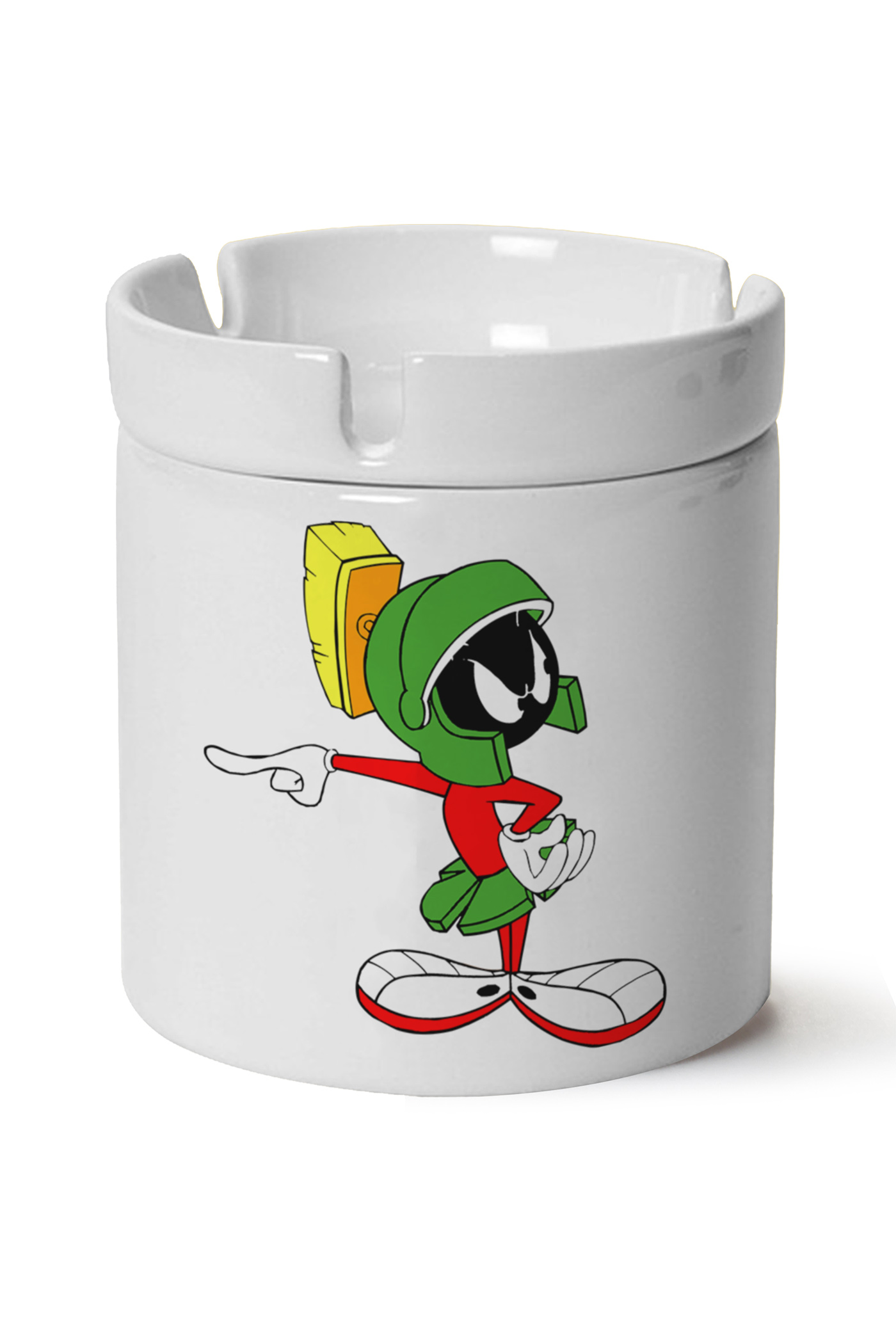 Marvin Baskılı Porselen At Söndür Küllük