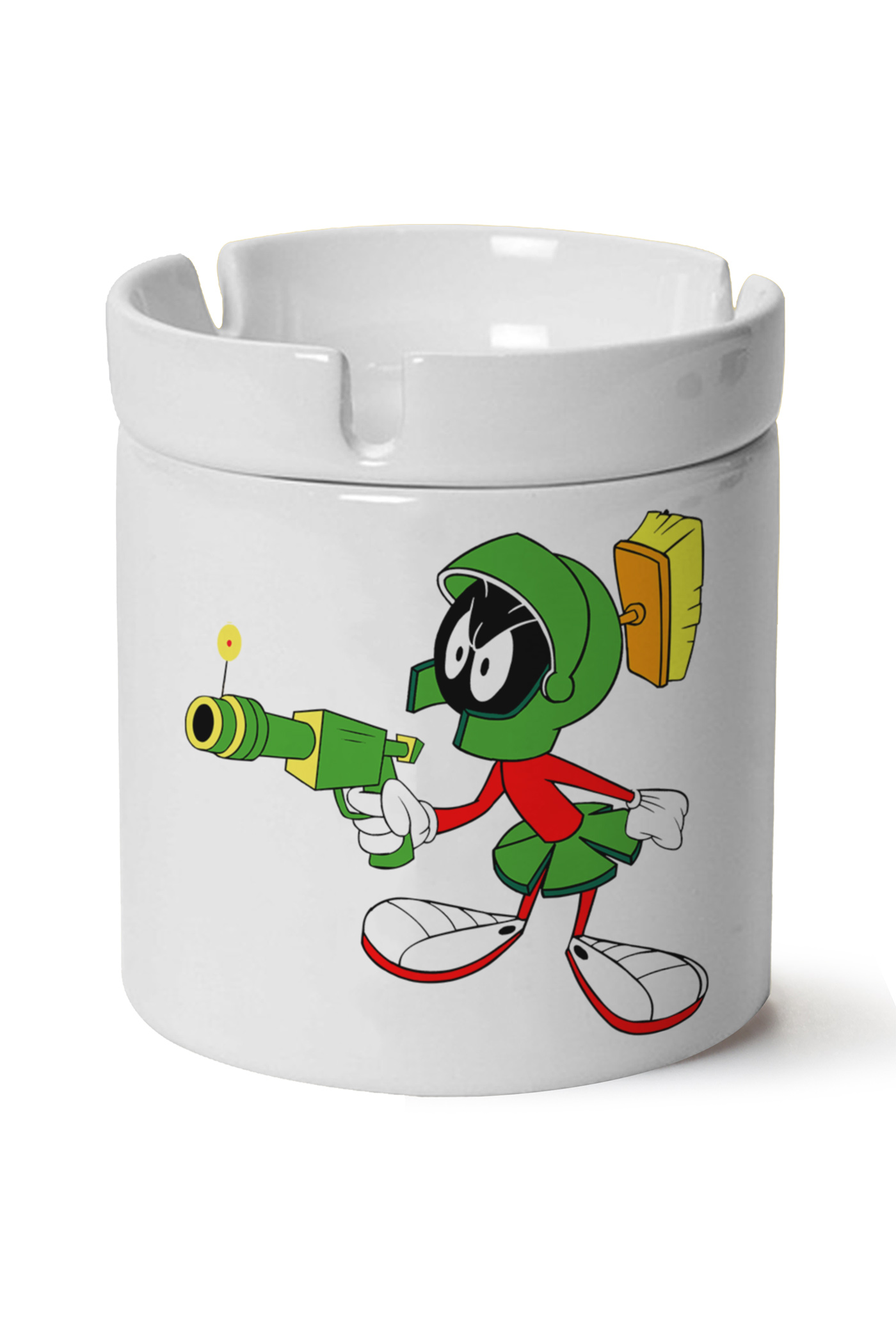 Marvin Baskılı Porselen At Söndür Küllük