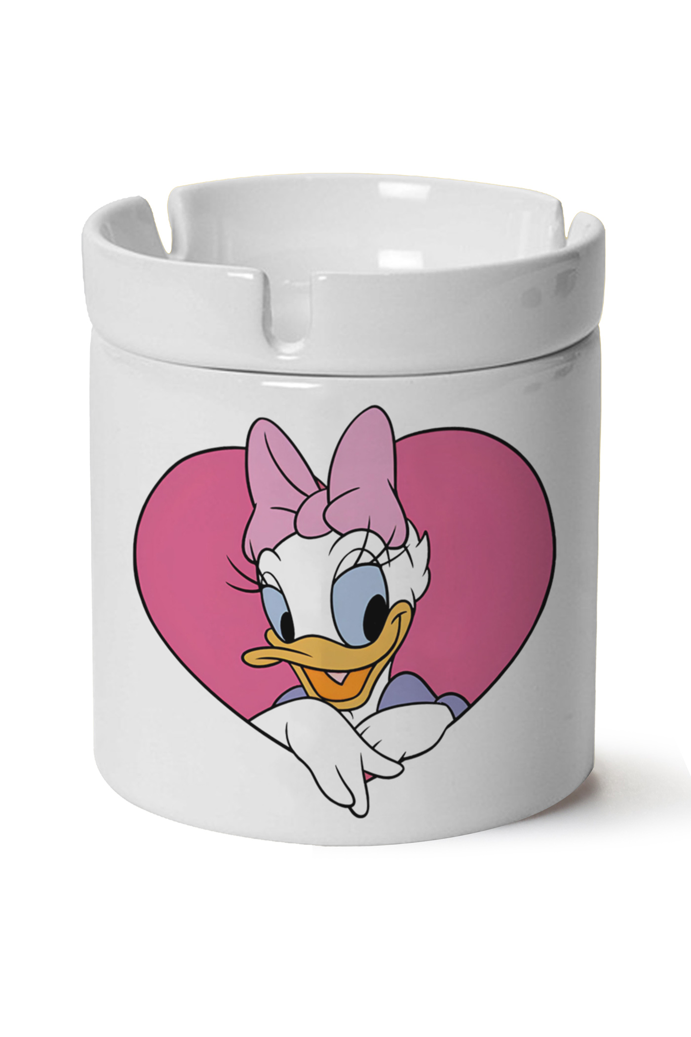 Dusy Duck Baskılı Porselen At Söndür Küllük