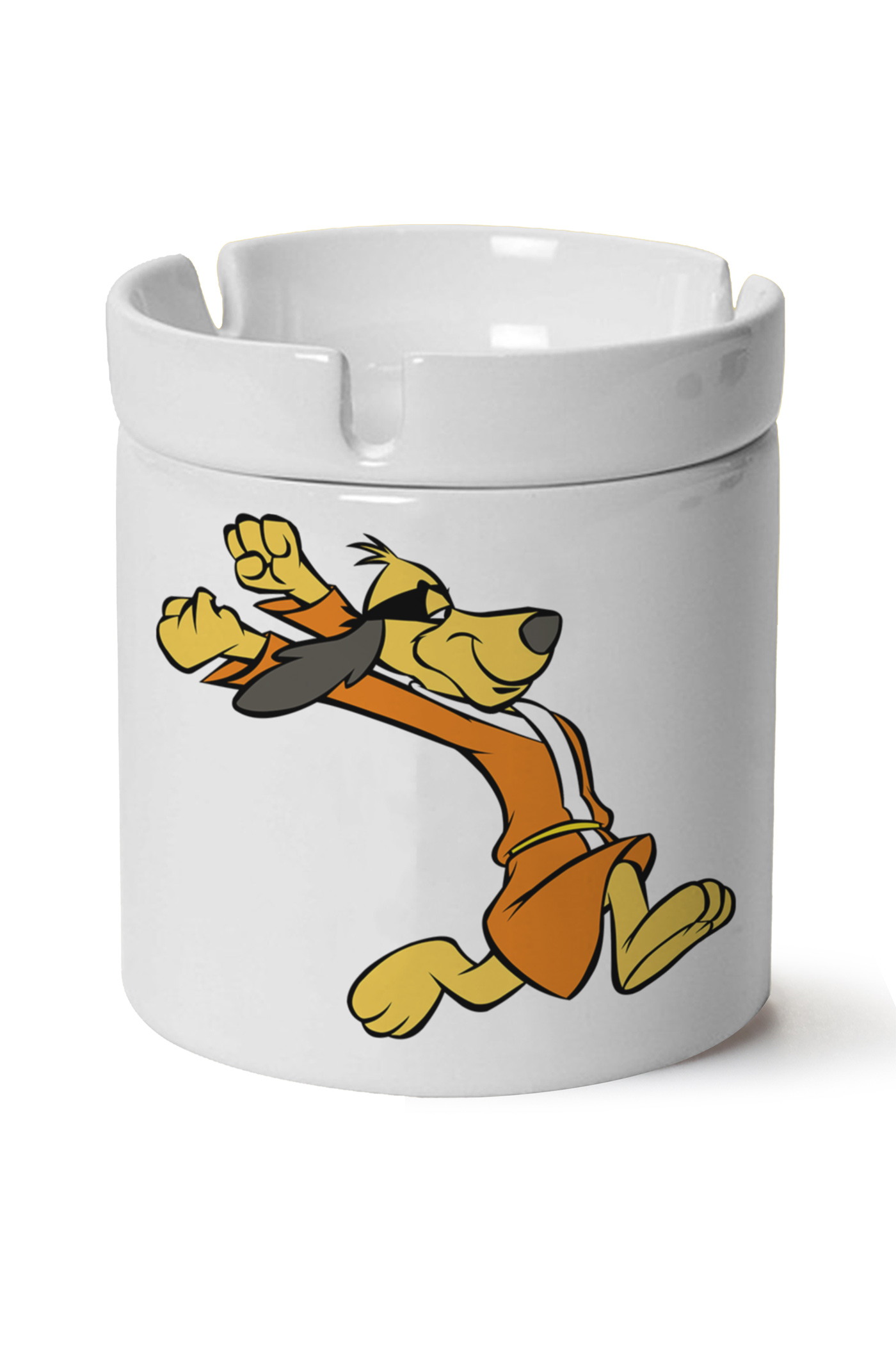 Hong Kong Phooey Baskılı Porselen At Söndür Küllük