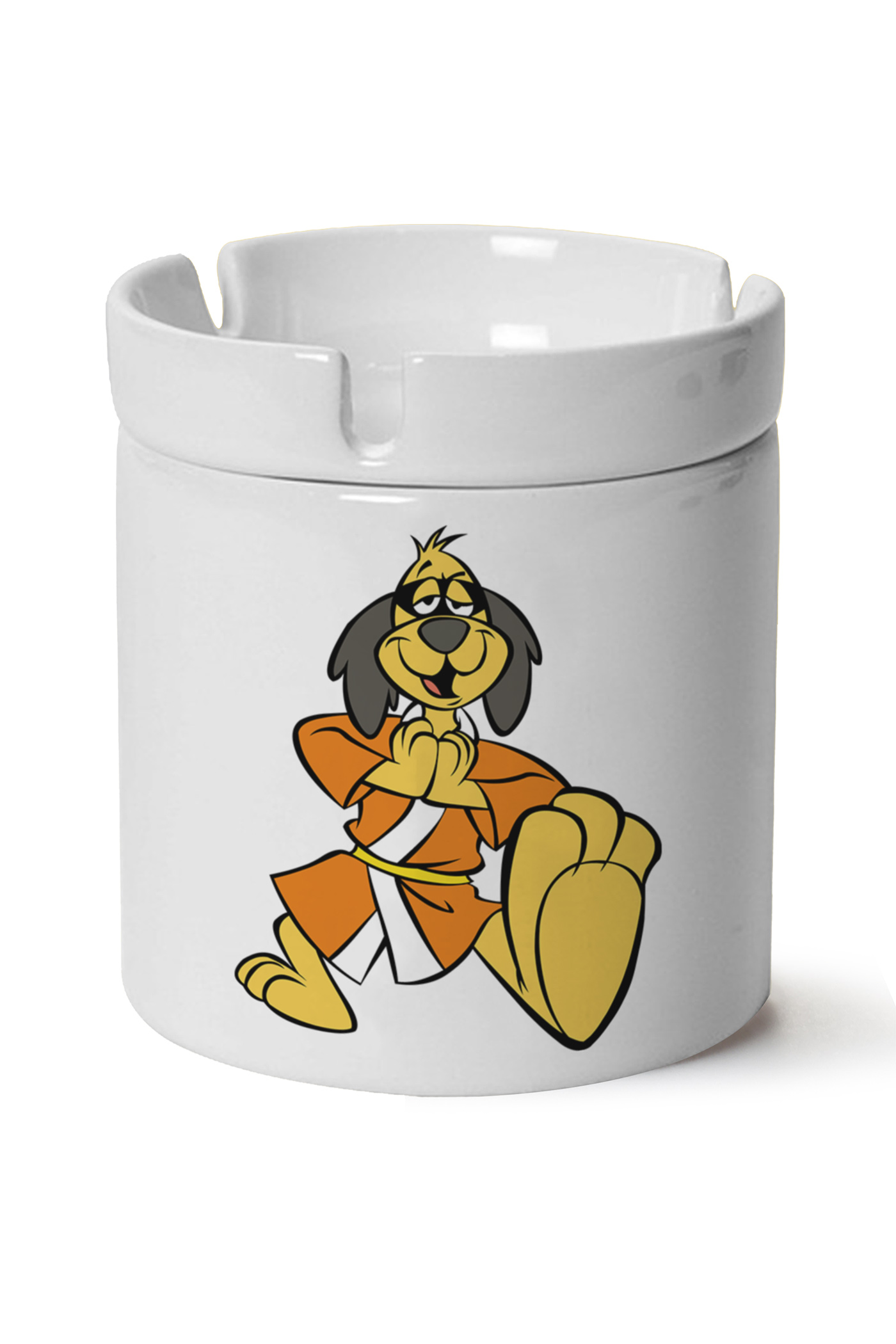 Hong Kong Phooey Baskılı Porselen At Söndür Küllük