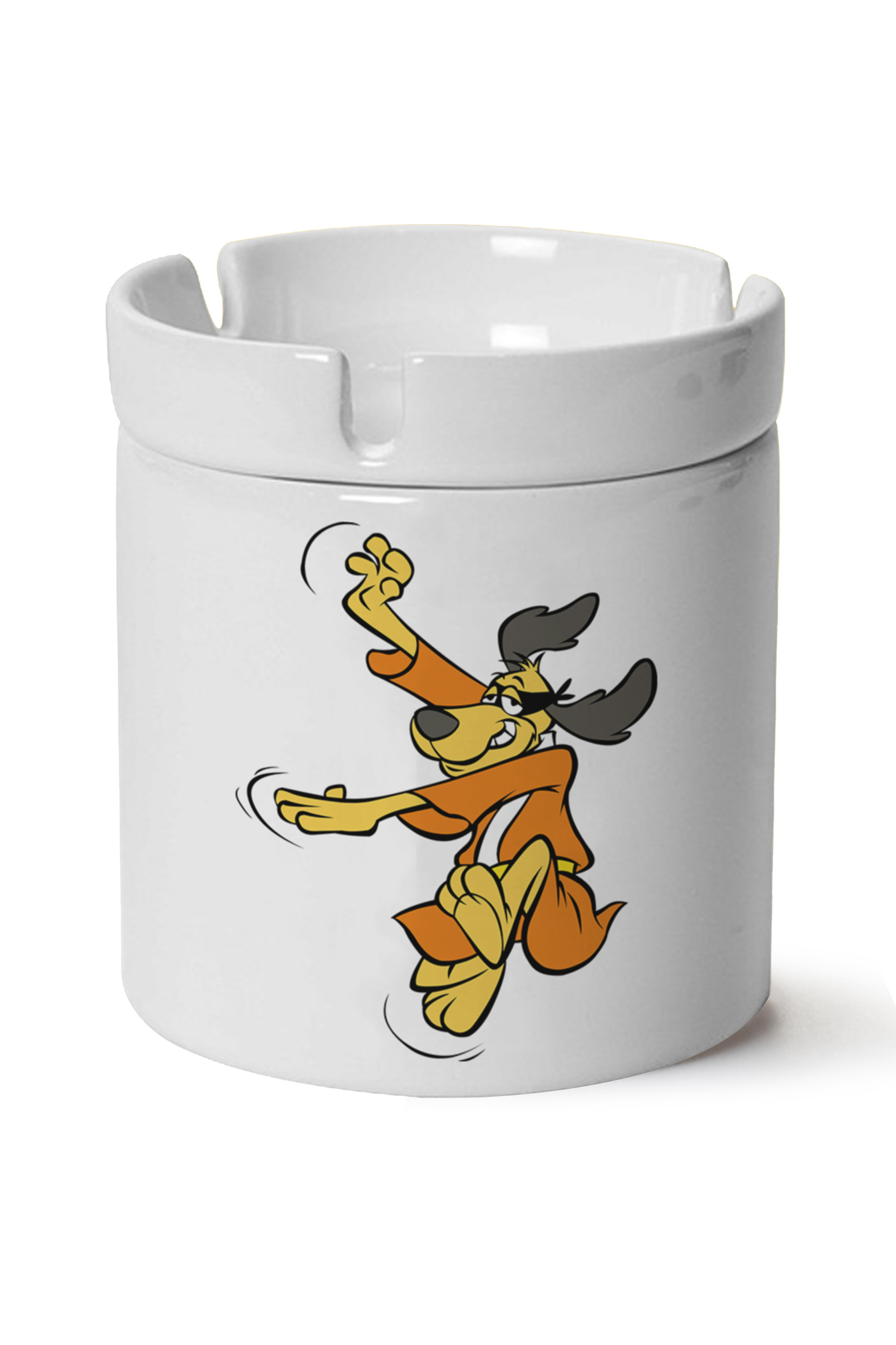 Hong Kong Phooey Baskılı Porselen At Söndür Küllük