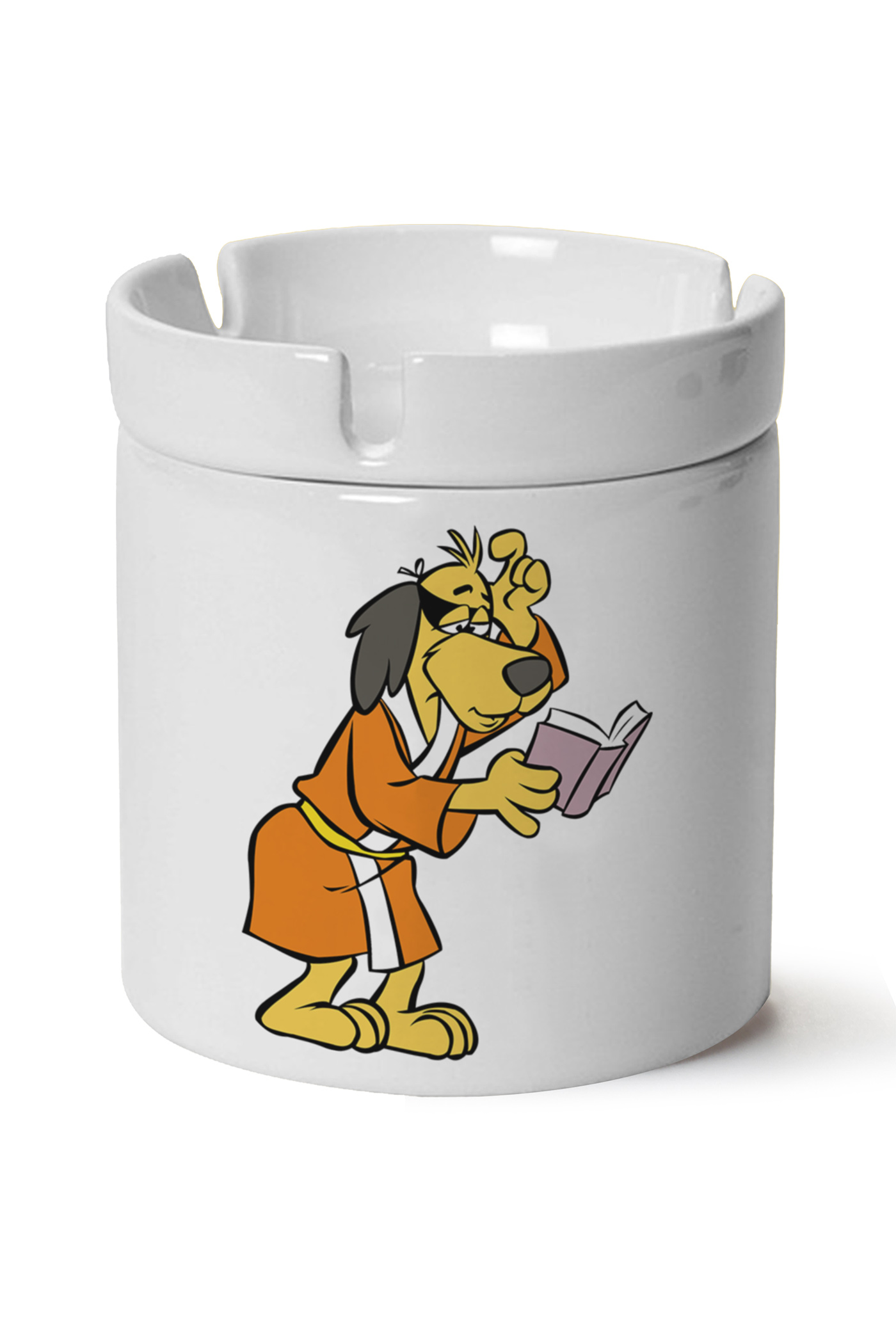 Hong Kong Phooey Baskılı Porselen At Söndür Küllük
