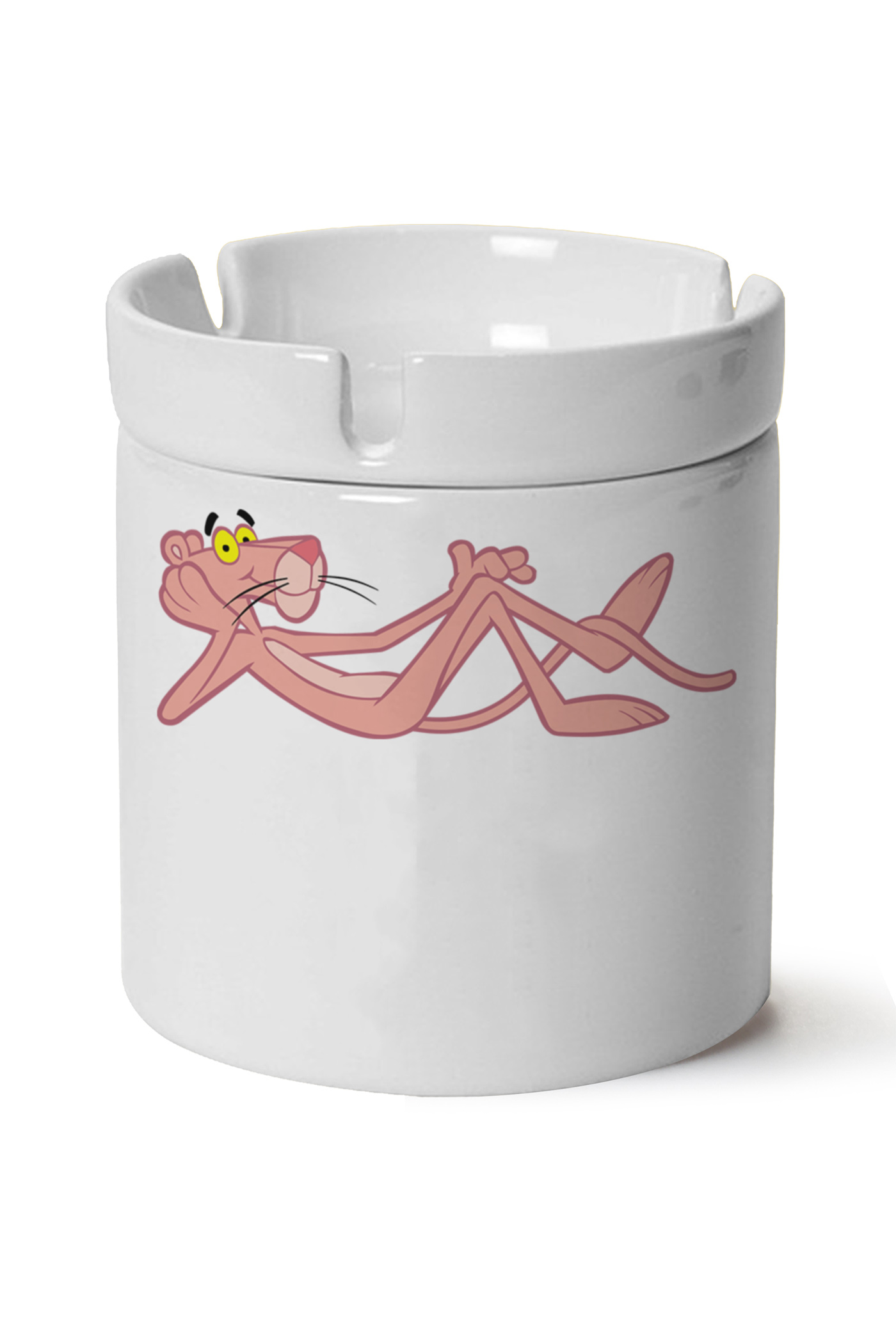 Pink Panther Baskılı Porselen At Söndür Küllük