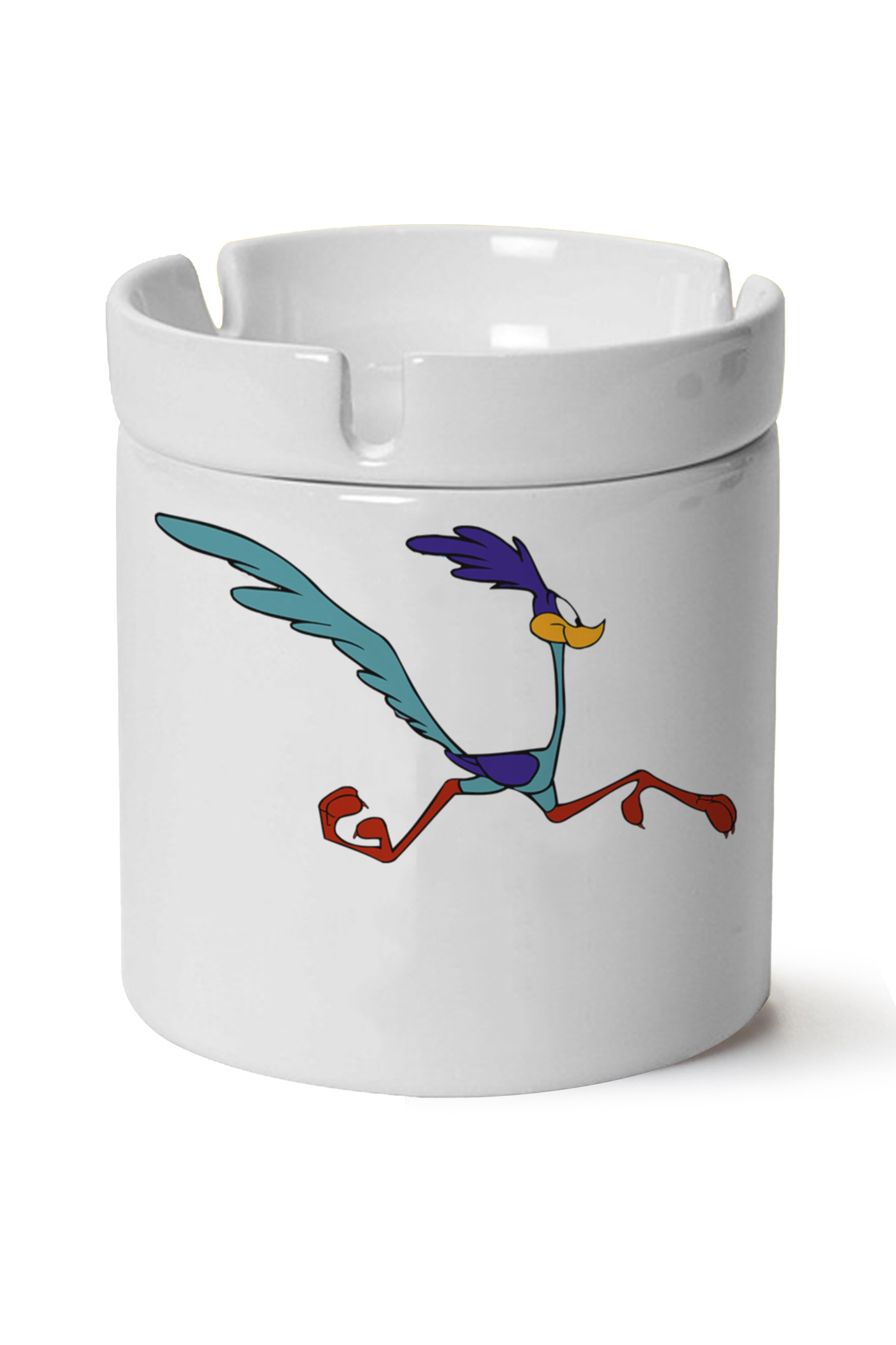 Road Runner Baskılı Porselen At Söndür Küllük