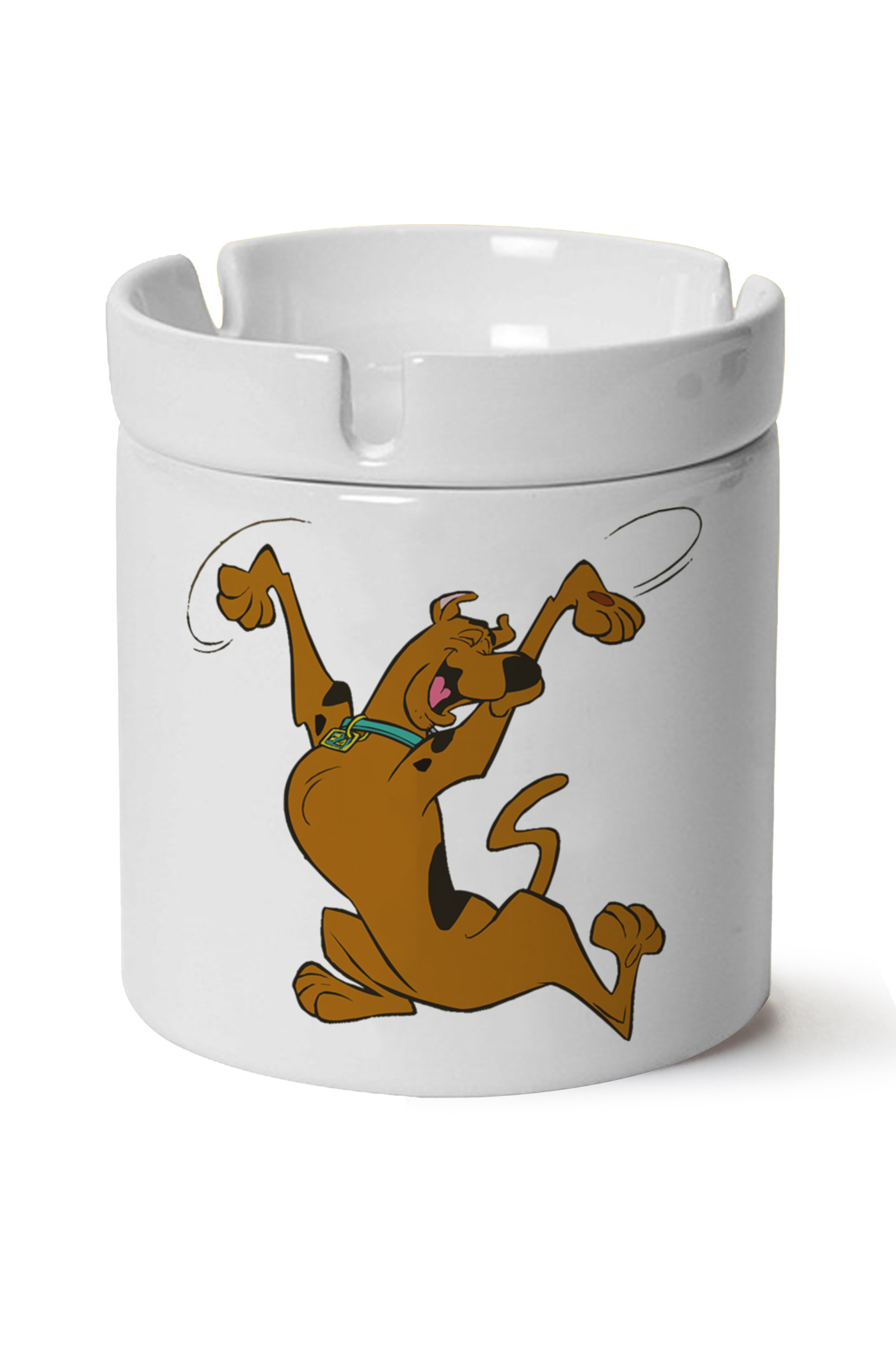 Scooby Doo Baskılı Porselen At Söndür Küllük