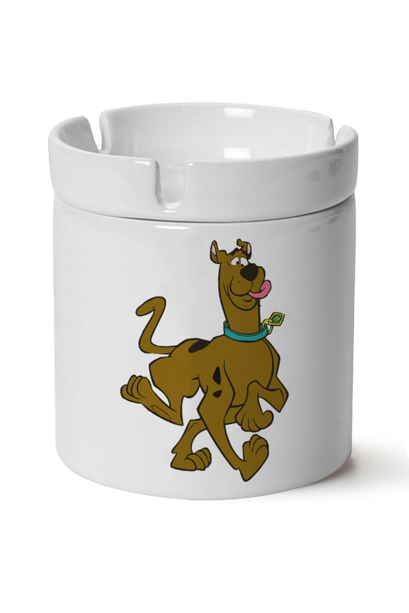 Scooby Doo Baskılı Porselen At Söndür Küllük