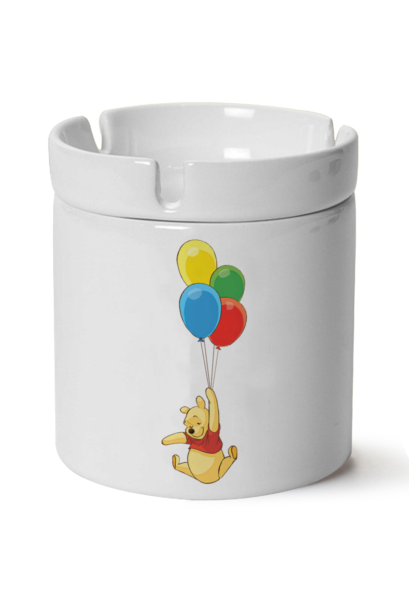 Winnie The Pooh Baskılı Porselen At Söndür Küllük