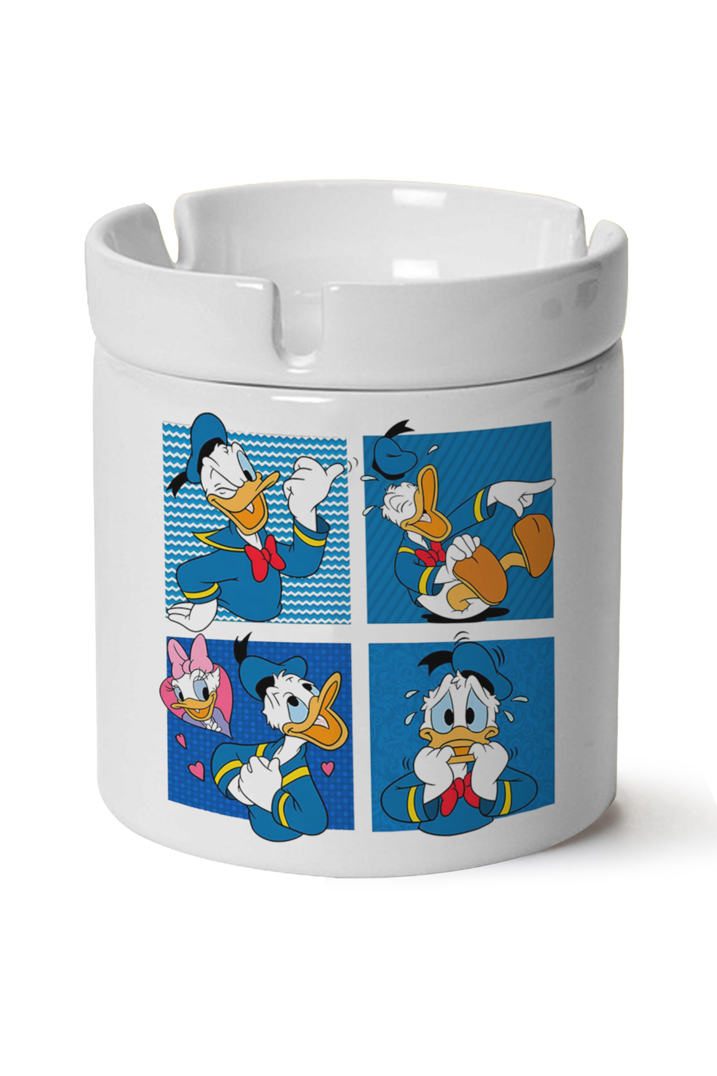 Donald Duck Baskılı Porselen At Söndür Küllük